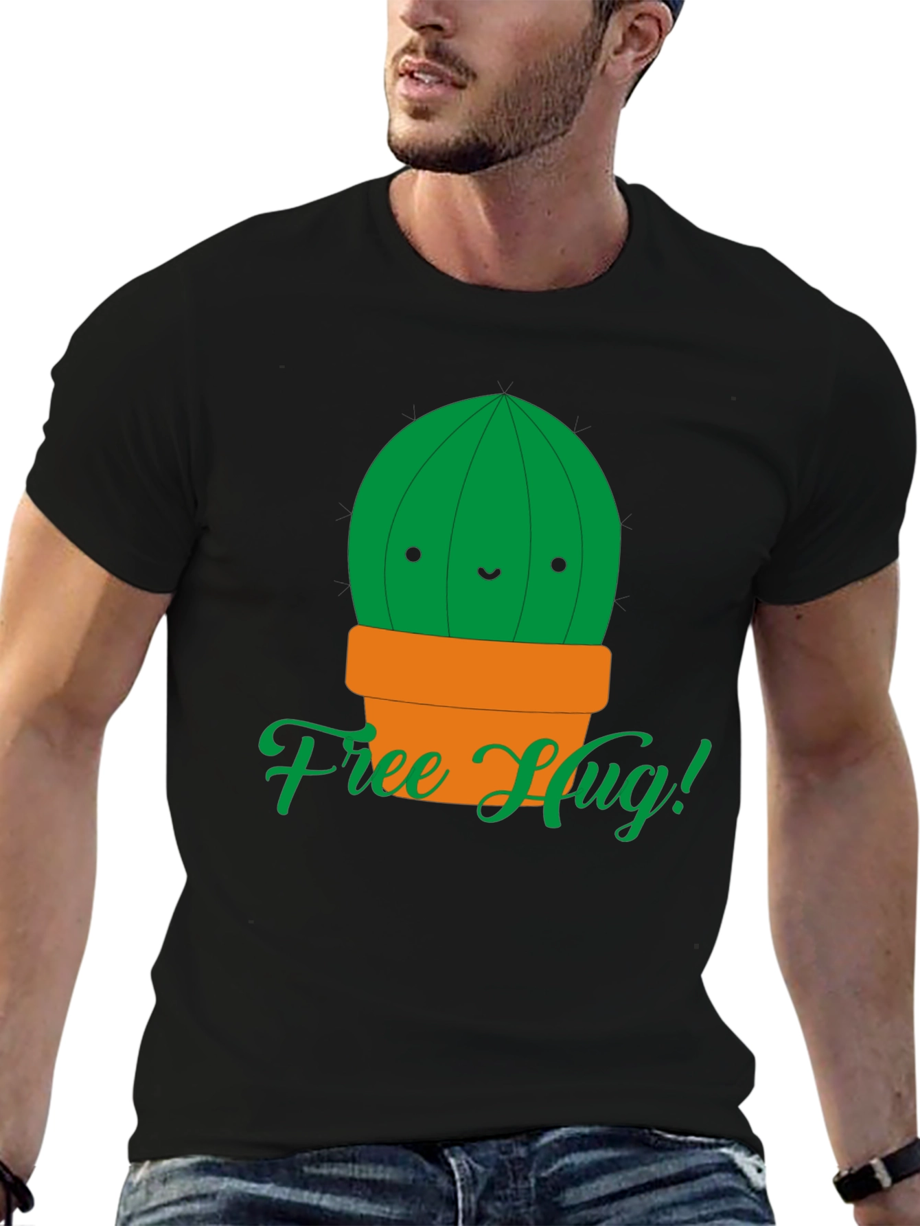 Free Hug Cactus T-Shirt