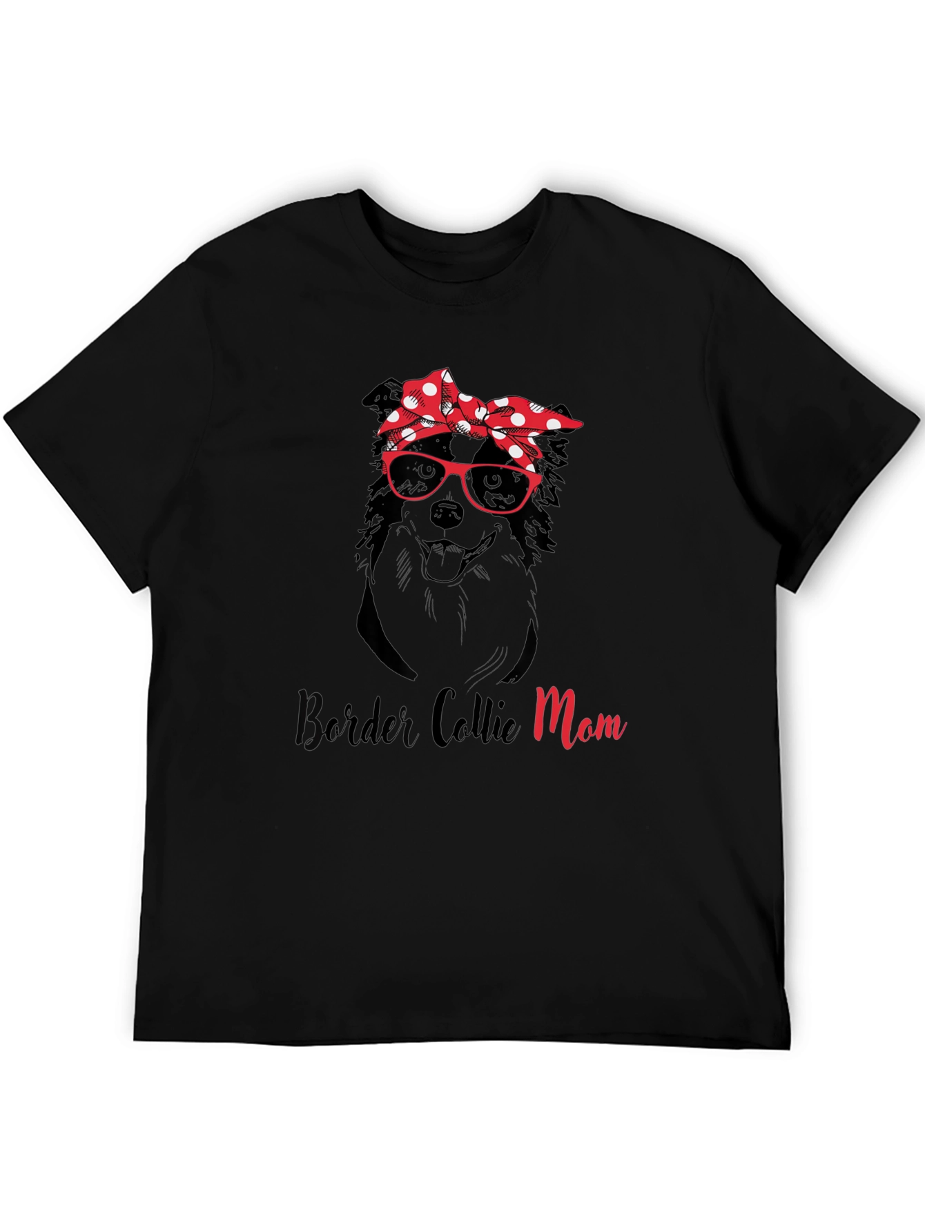 Border Collie Mom Graphic Tee