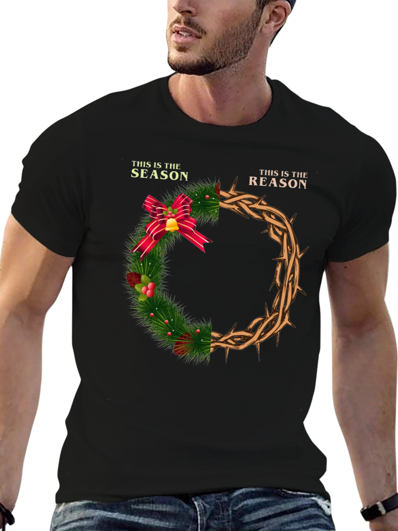 This is the Season Reason T-Shirt Holiday Christian