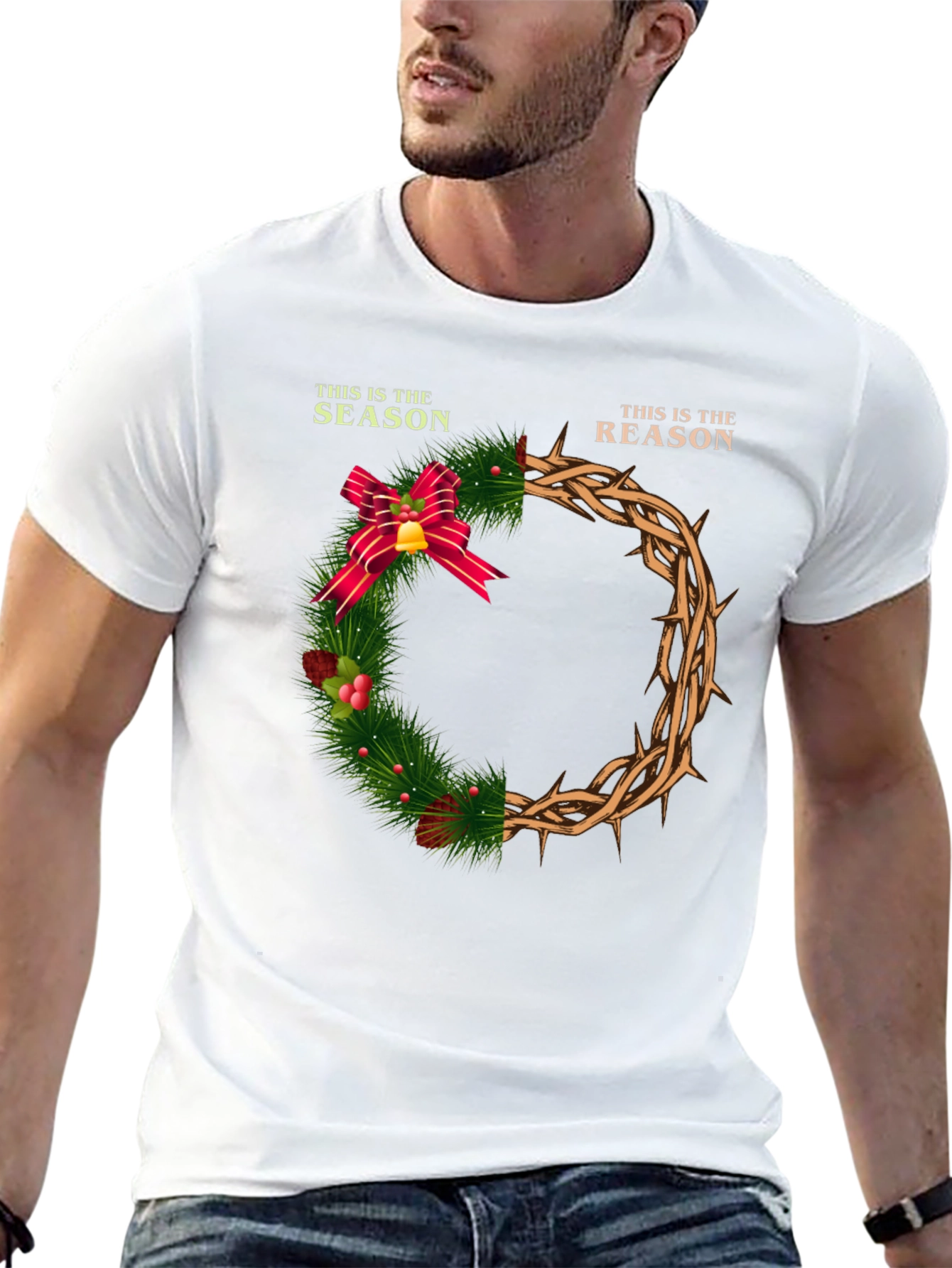 This is the Season Reason T-Shirt Holiday Christian