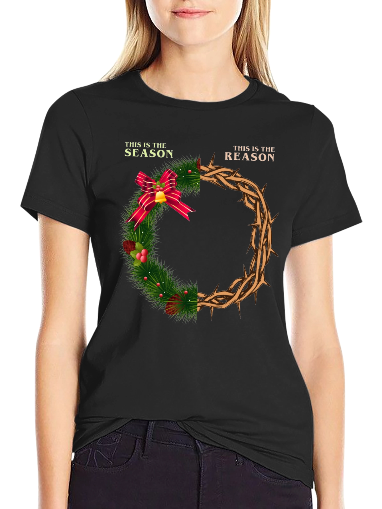 This is the Season Reason T-Shirt Holiday Christian