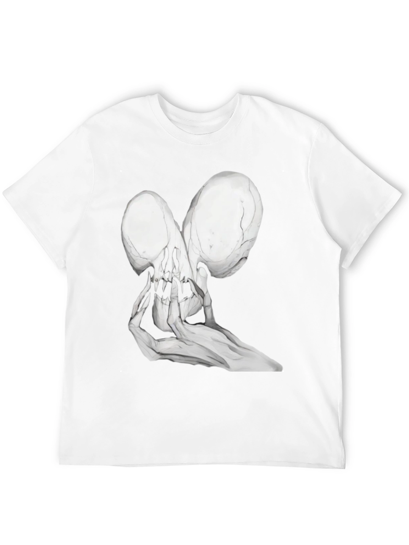 Skull Hands Black T-Shirt