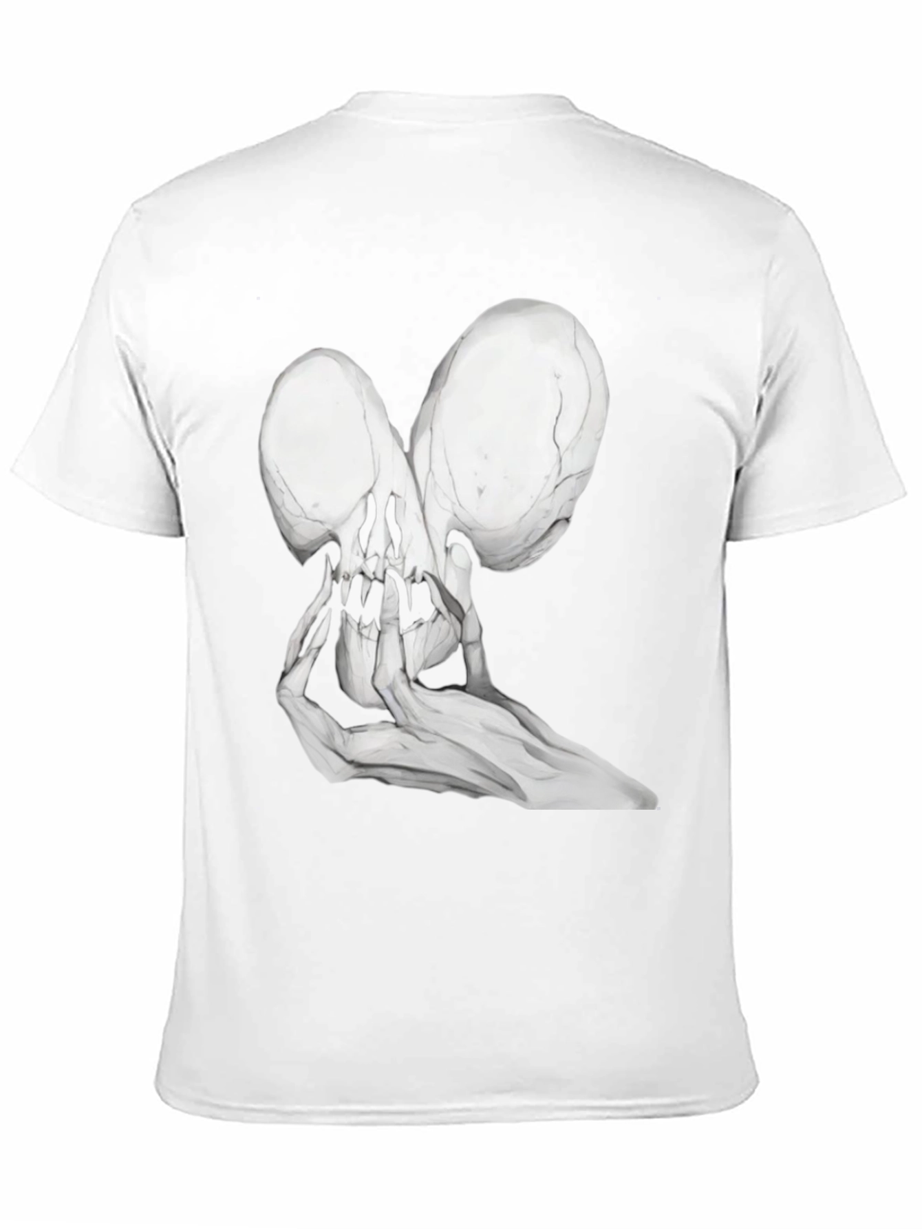 Skull Hands Black T-Shirt