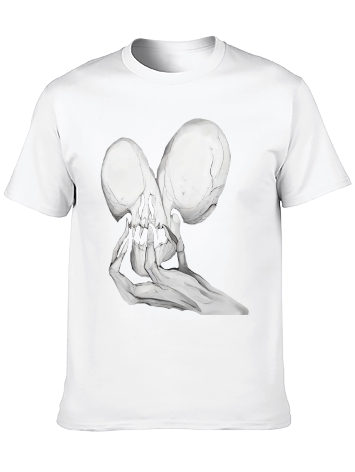 Skull Hands Black T-Shirt