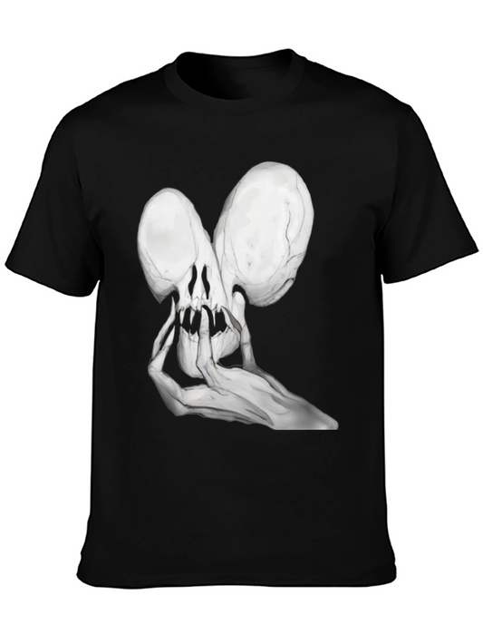 Skull Hands Black T-Shirt