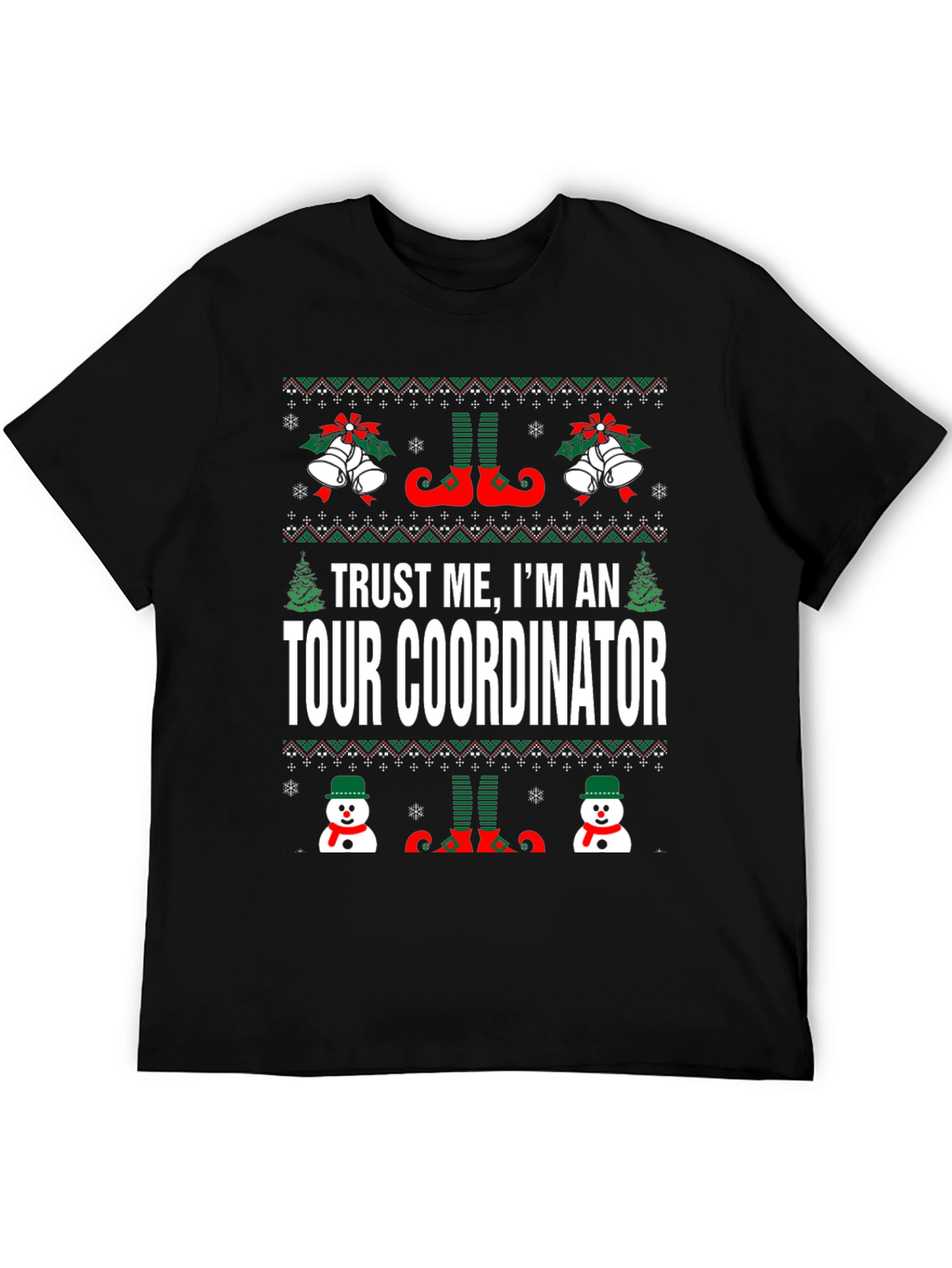 Funny Christmas Tour Coordinator T-Shirt