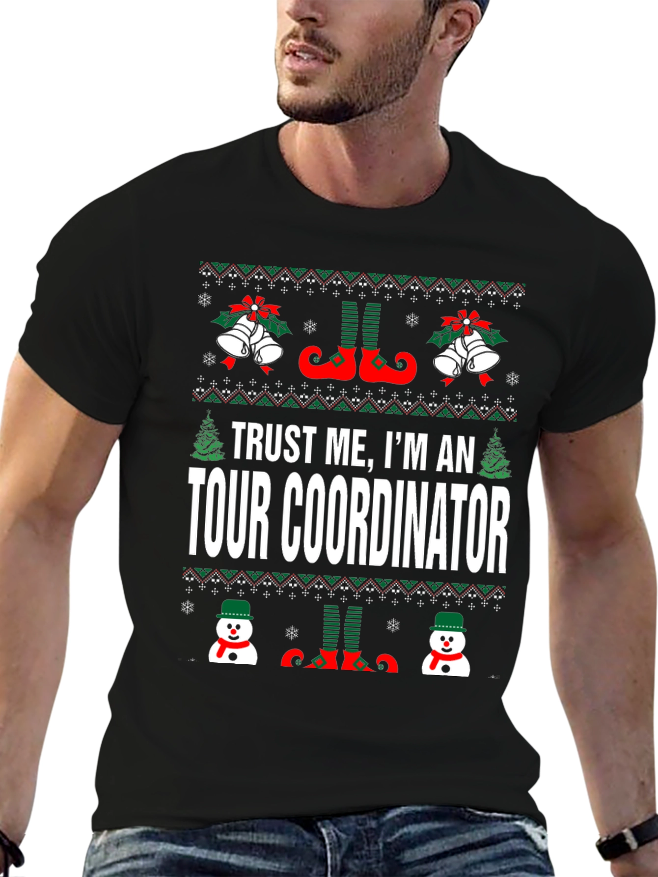 Funny Christmas Tour Coordinator T-Shirt