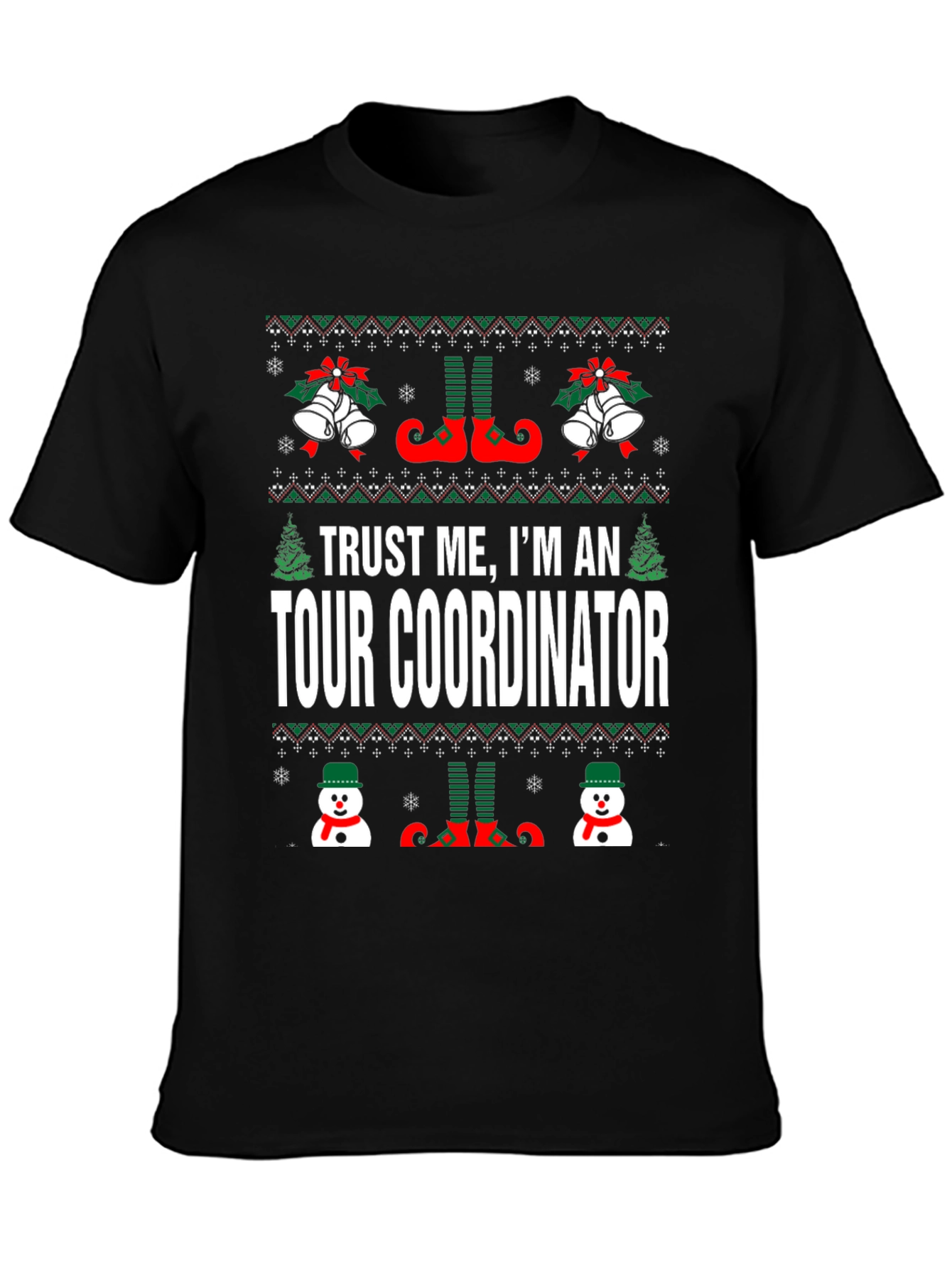 Funny Christmas Tour Coordinator T-Shirt
