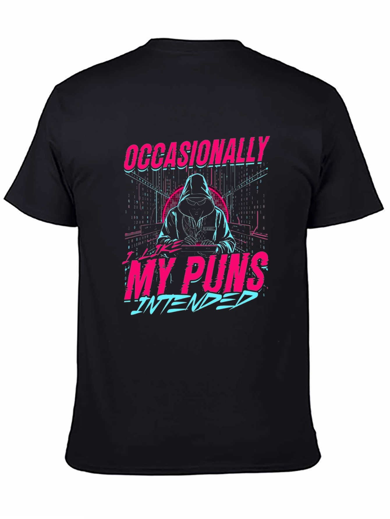 Occasionally My Puns Intended Graphic T-Shirt