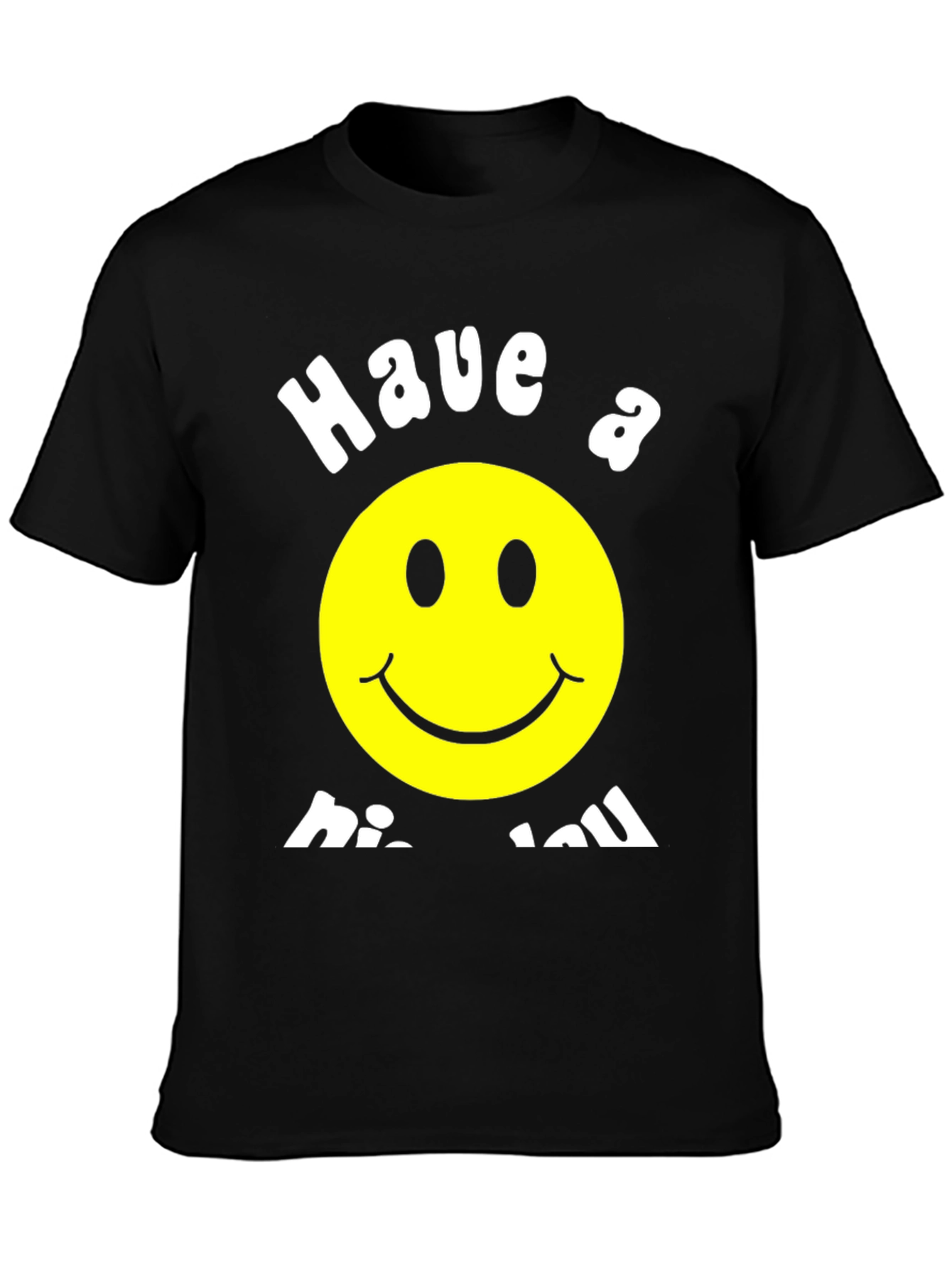 Have a Nice Day Smiley Face Graphic T-Shirt