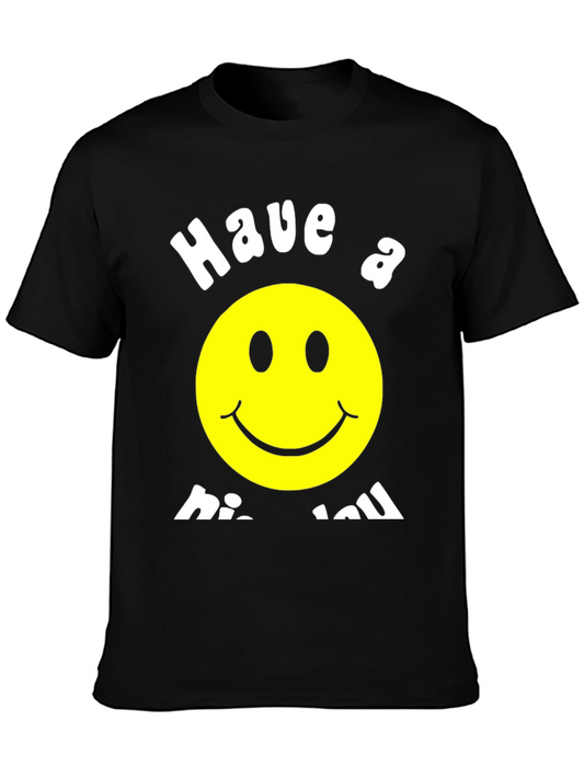 Have a Nice Day Smiley Face Graphic T-Shirt