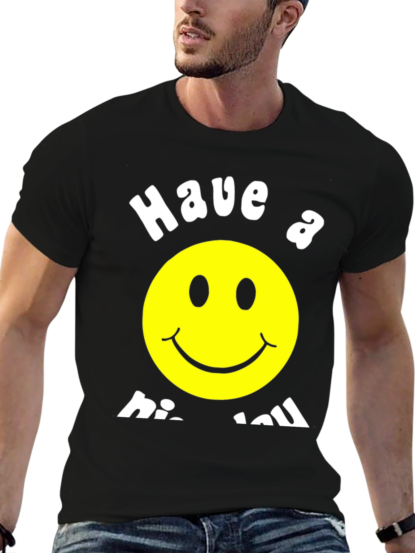 Have a Nice Day Smiley Face Graphic T-Shirt