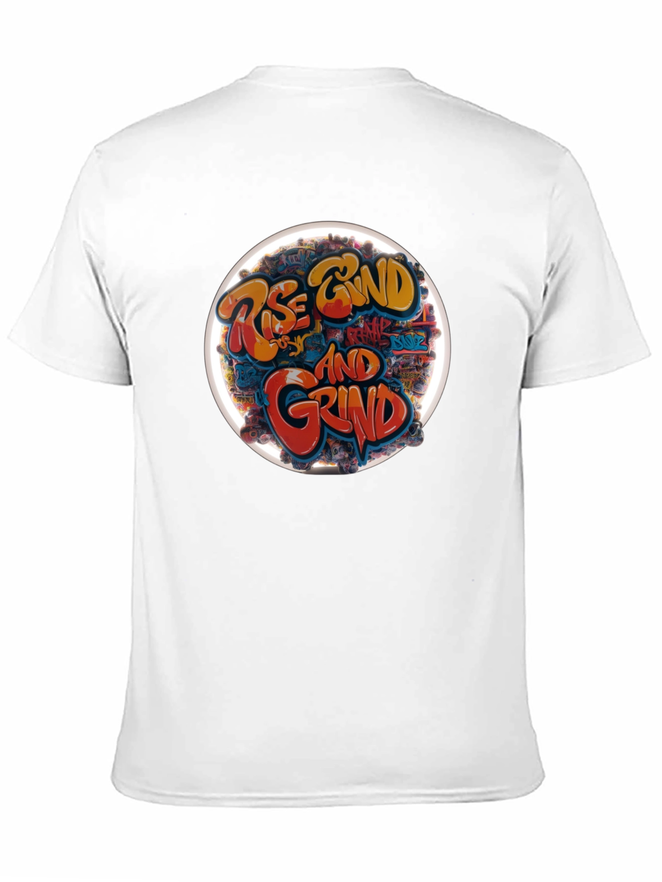 Rise & Grind Graphic T-Shirt - Black Casual Tee