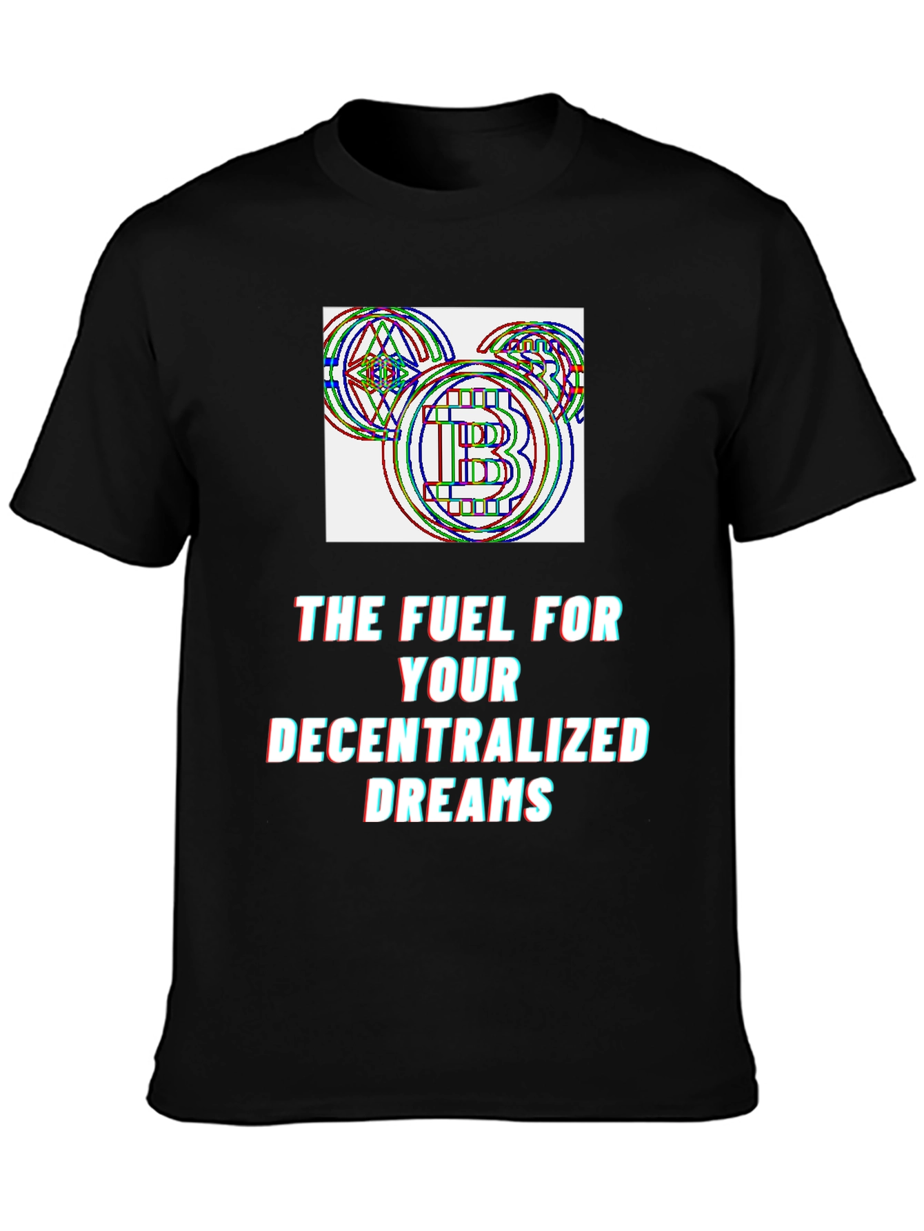Decentralized Dreams Bitcoin T-Shirt