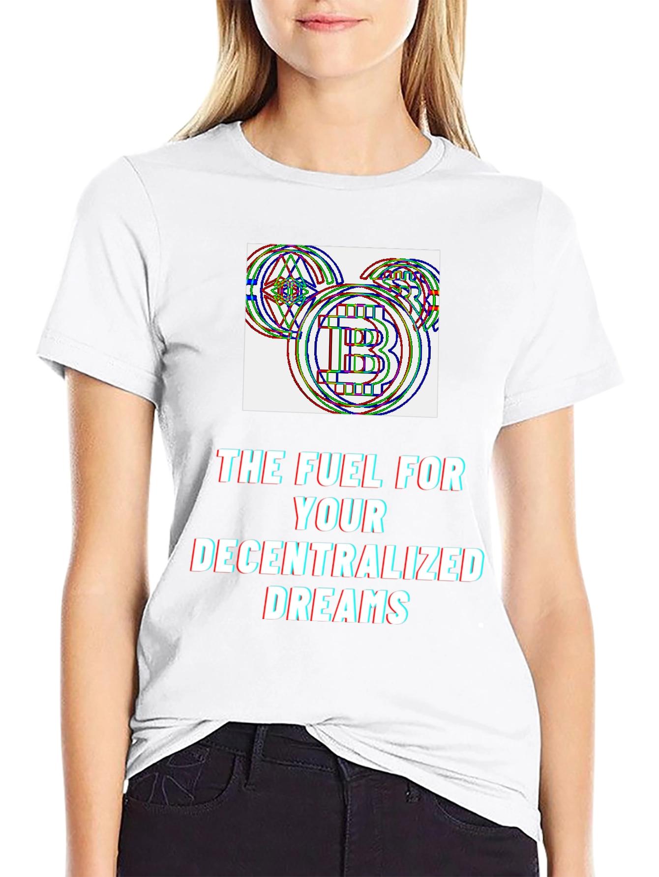 Decentralized Dreams Bitcoin T-Shirt