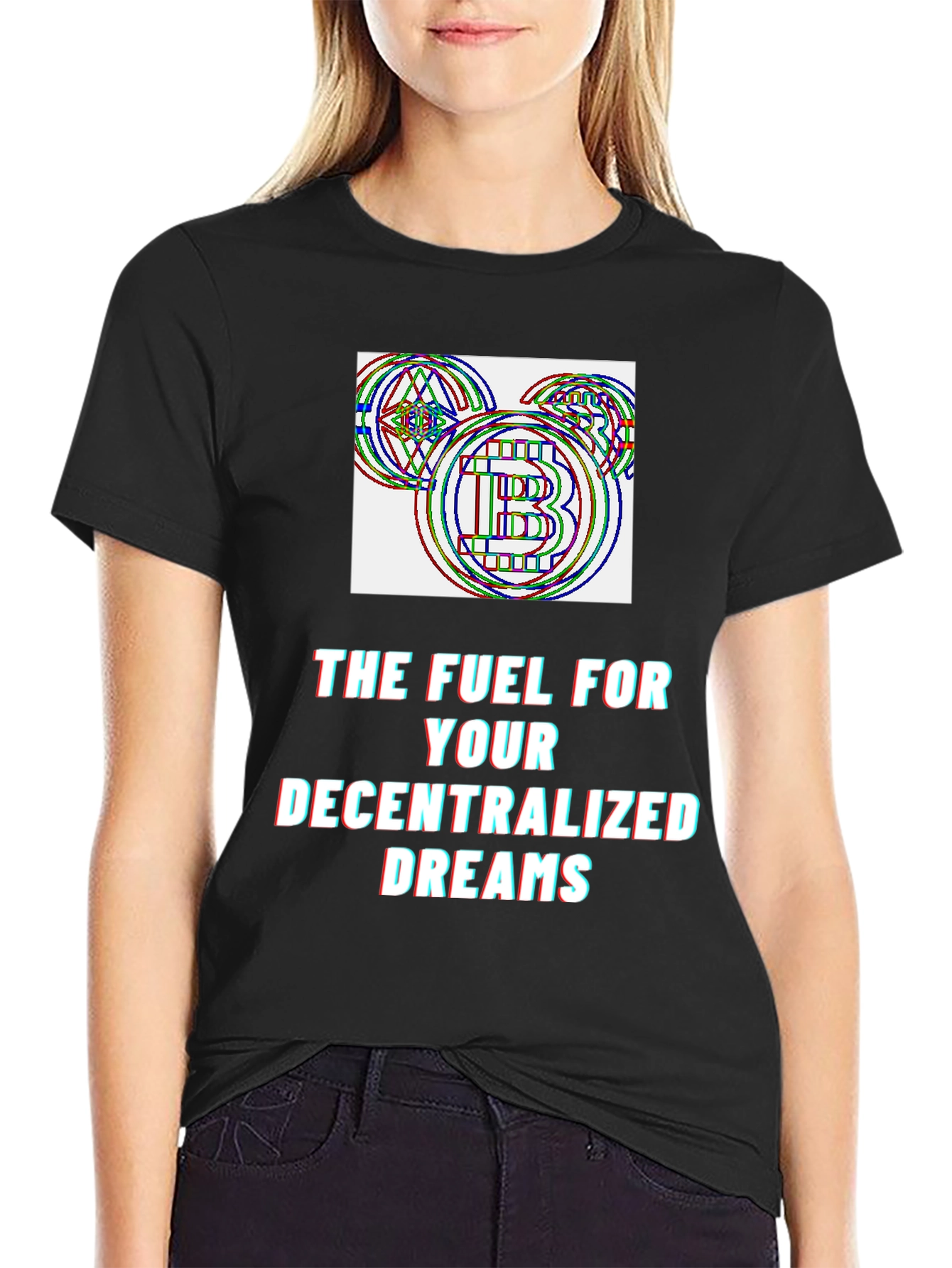 Decentralized Dreams Bitcoin T-Shirt