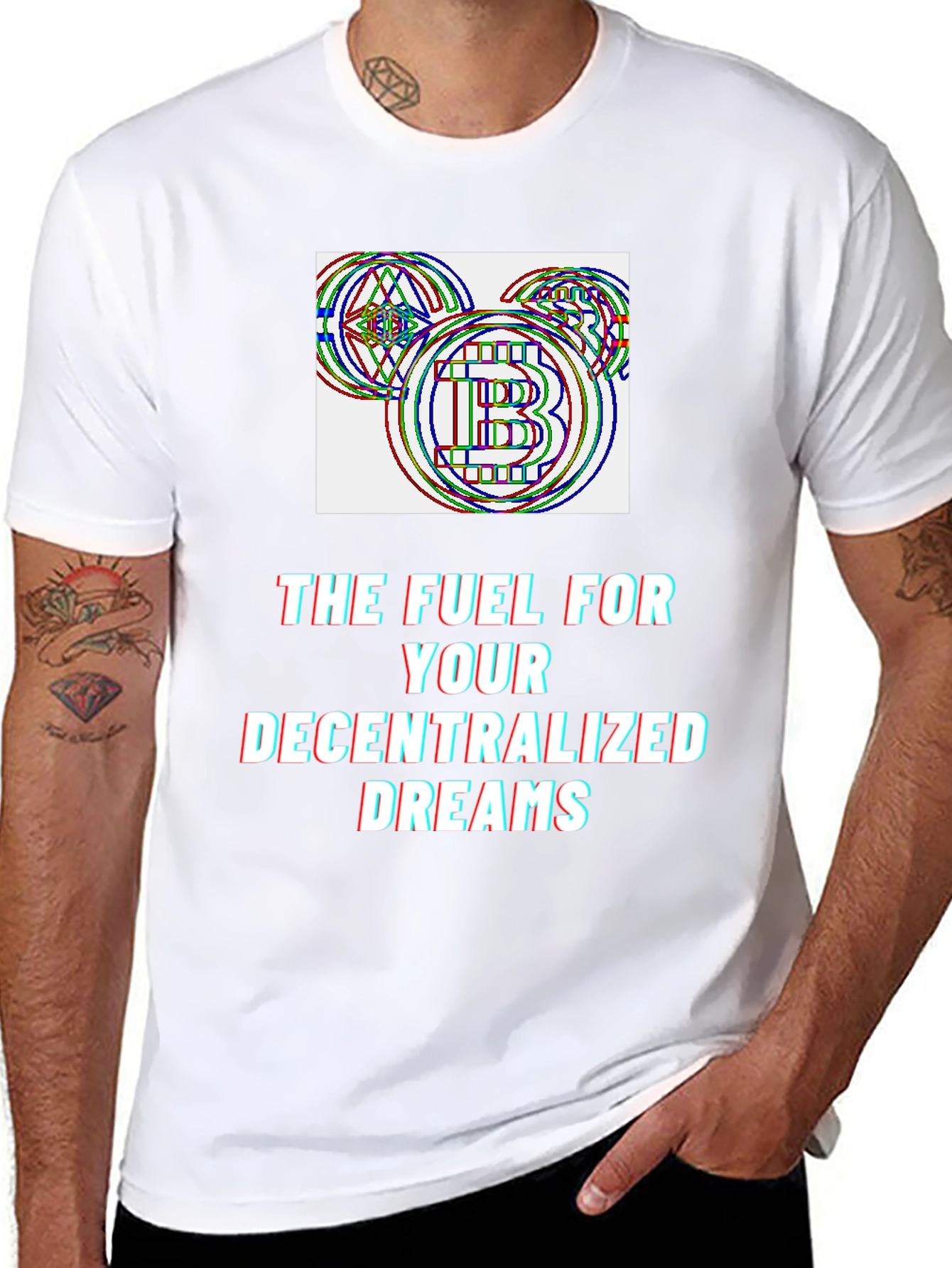 Decentralized Dreams Bitcoin T-Shirt