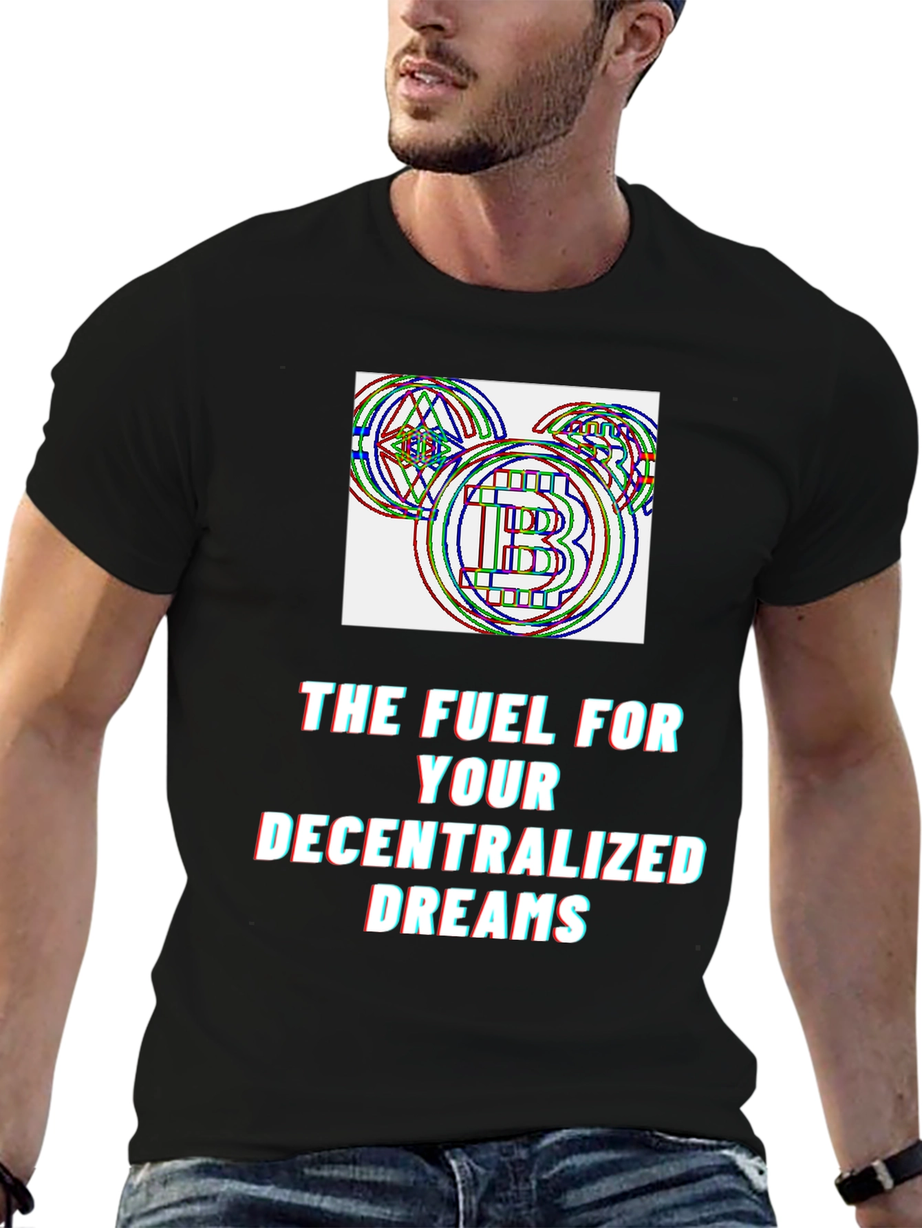 Decentralized Dreams Bitcoin T-Shirt