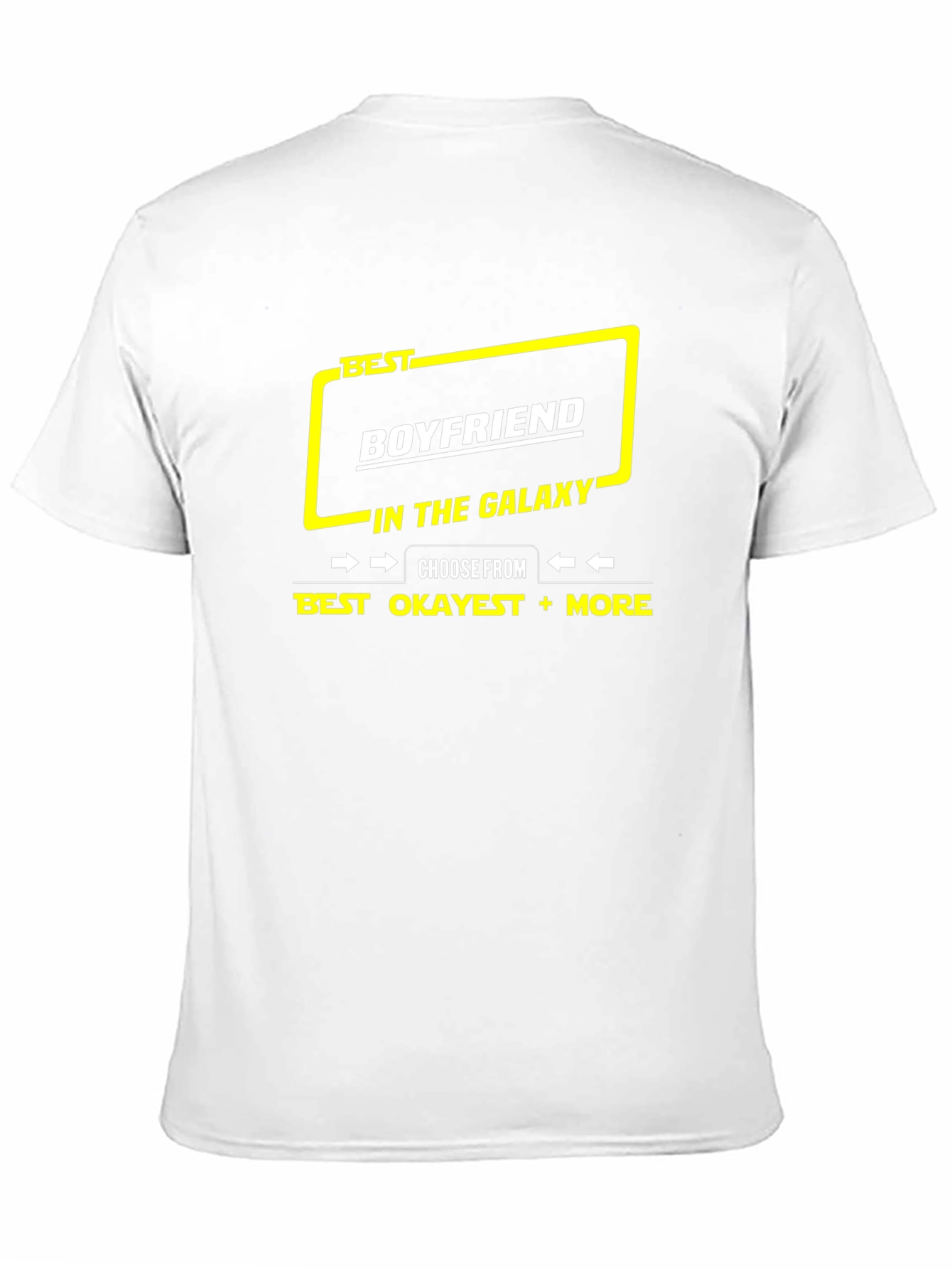 Best Boyfriend in the Galaxy Graphic T-Shirt