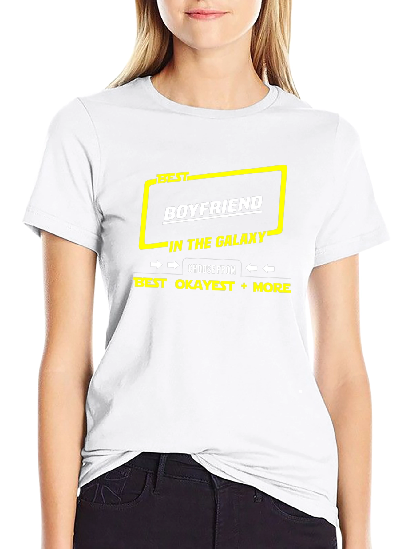 Best Boyfriend in the Galaxy Graphic T-Shirt
