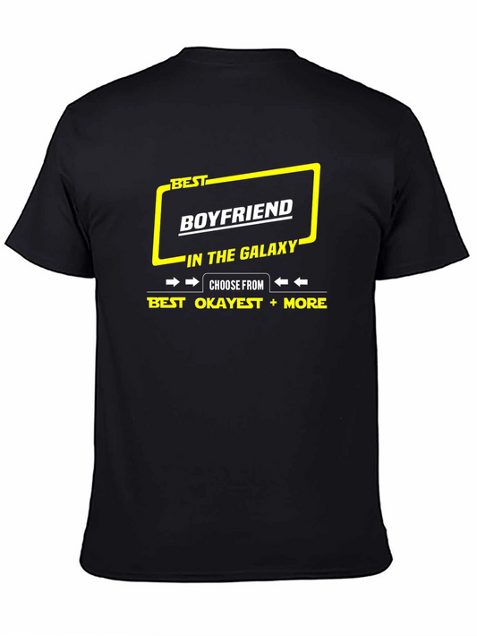 Best Boyfriend in the Galaxy Graphic T-Shirt