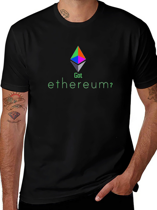 Got Ethereum? Black Crypto T-Shirt