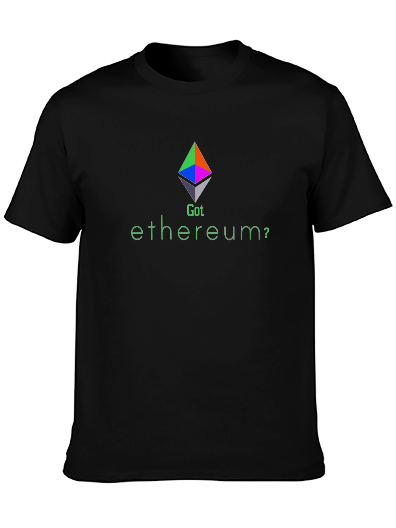 Got Ethereum? Black Crypto T-Shirt