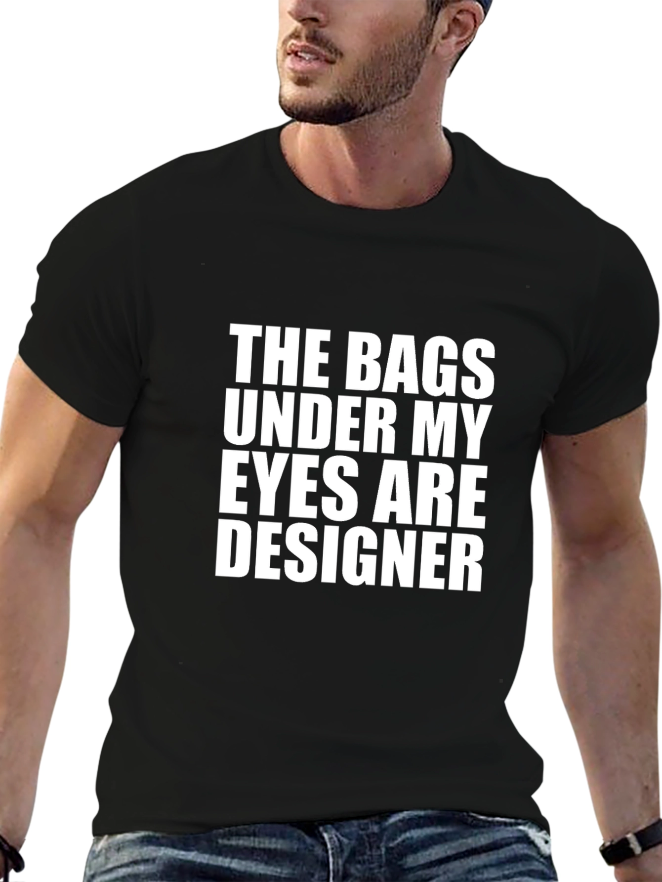 Designer Bags Under Eyes Graphic T-Shirt