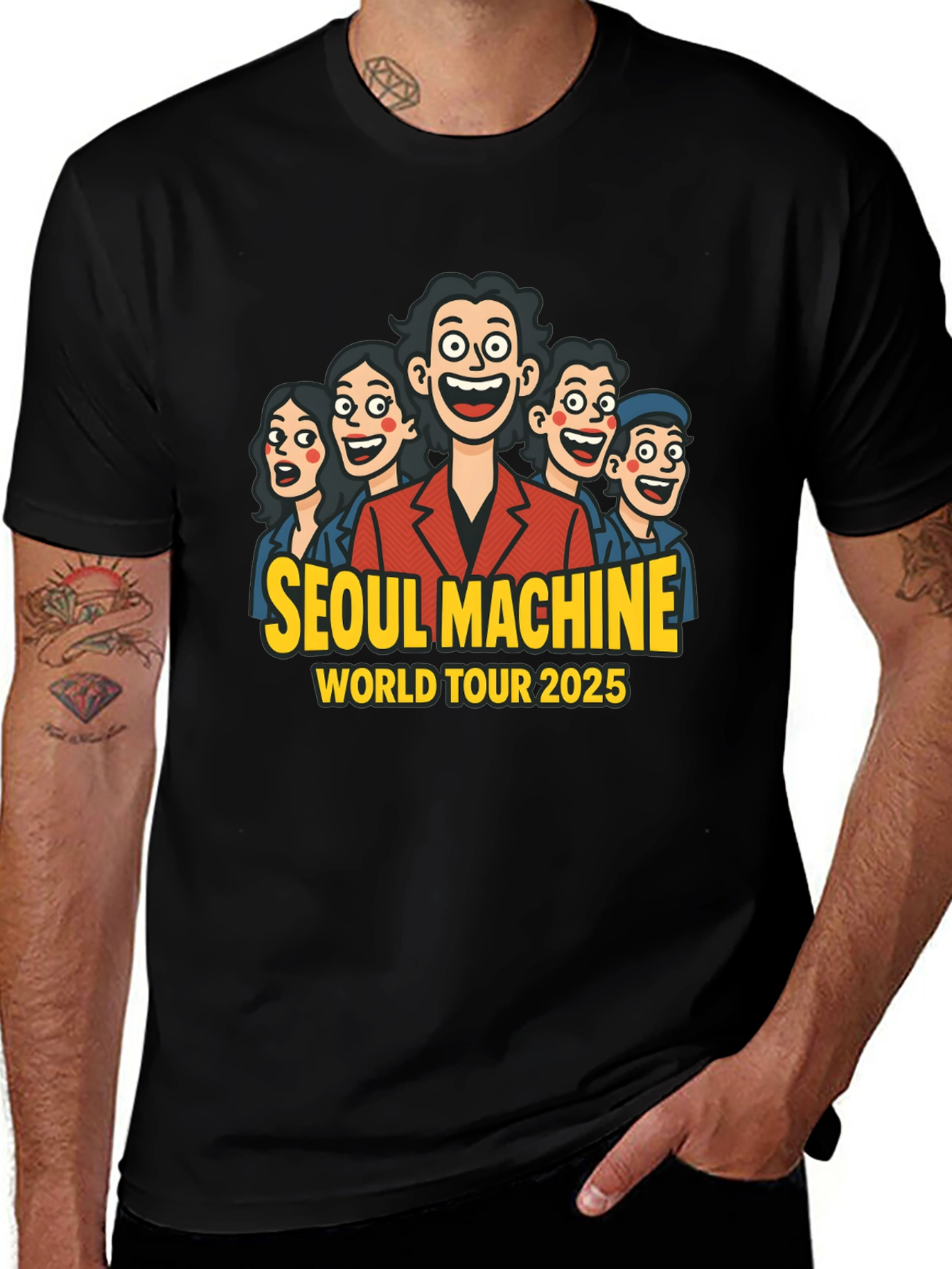 Seoul Machine World Tour 2025 T-Shirt