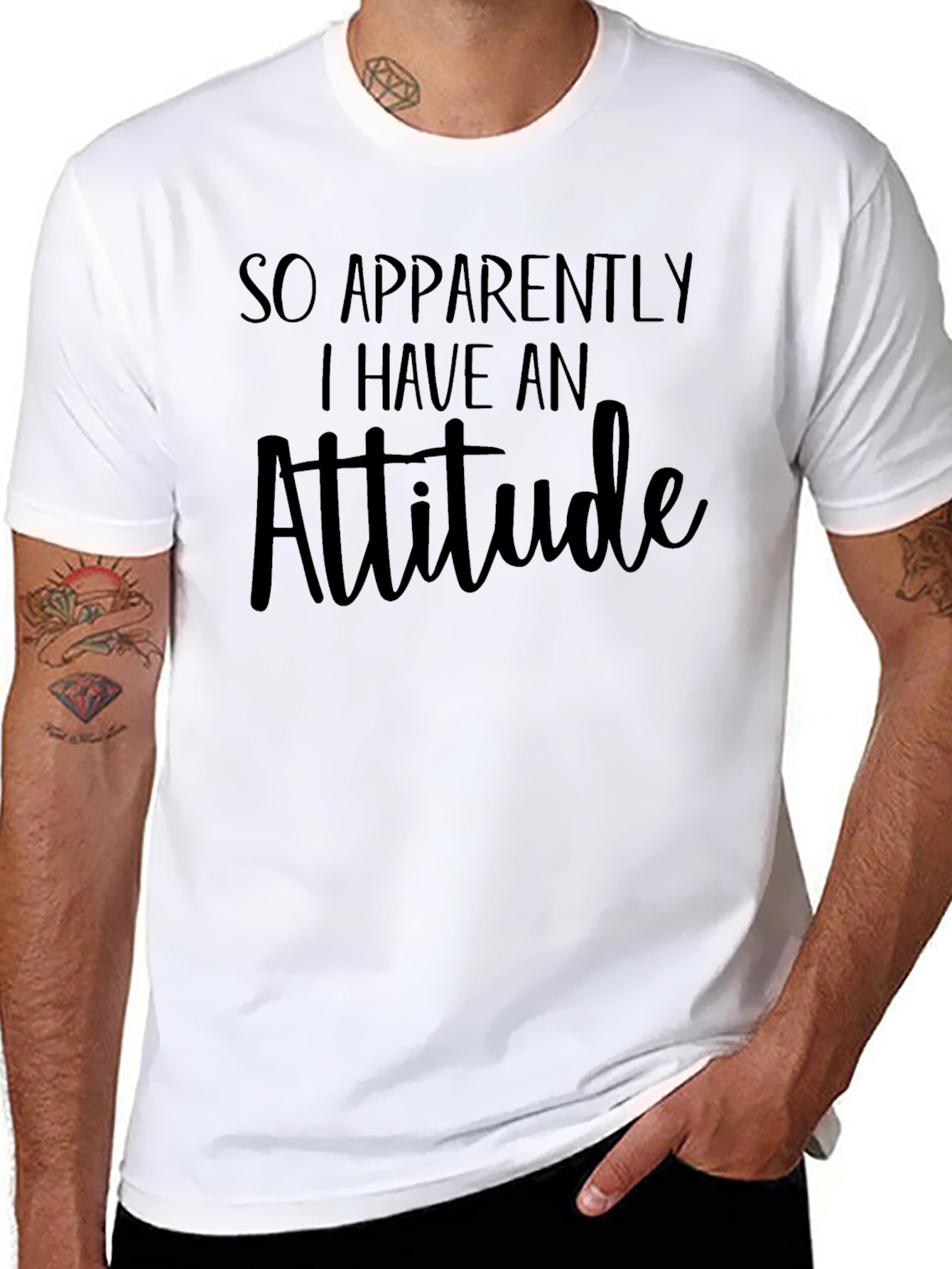 So Apparently I Have An Attitude Black T-Shirt