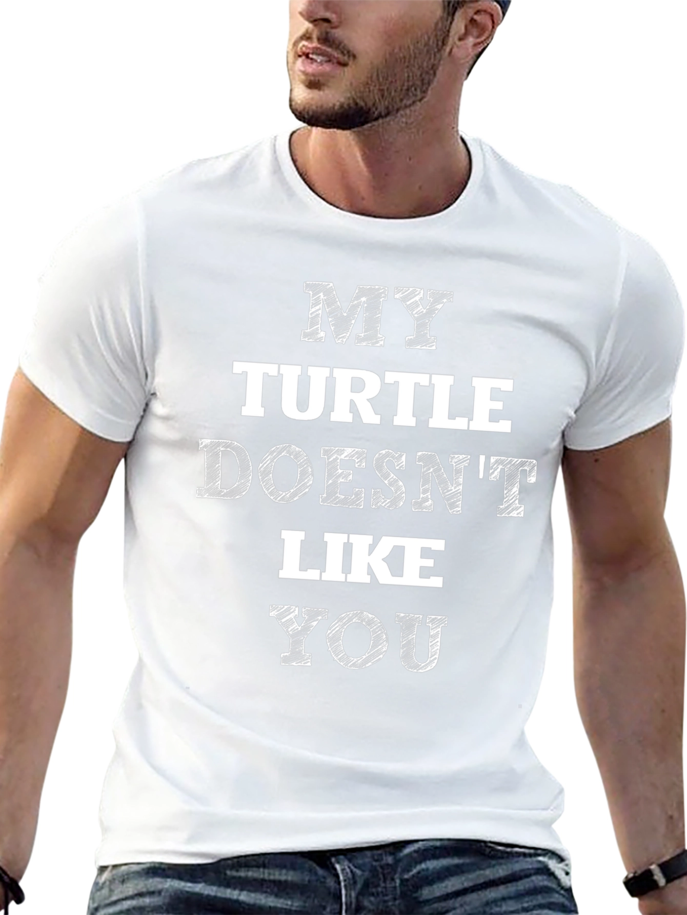 My Turtle Doesnt Like You Graphic Tee