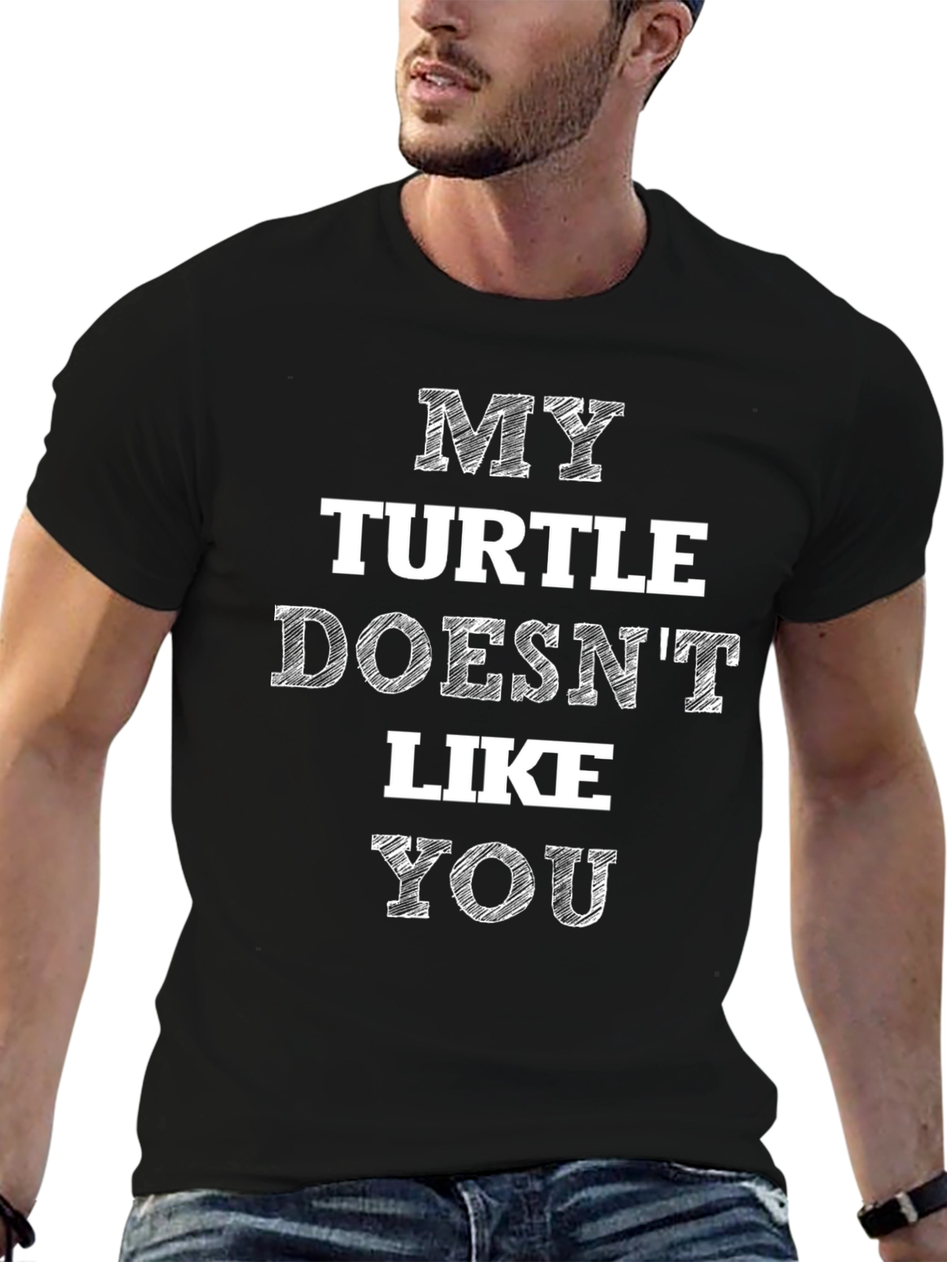 My Turtle Doesnt Like You Graphic Tee