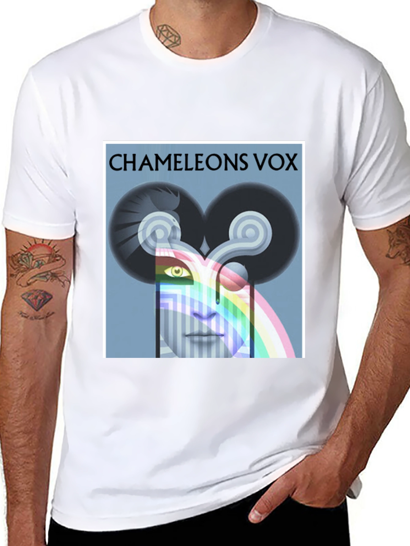 Chameleons Vox Graphic T-Shirt - Retro Band Tee