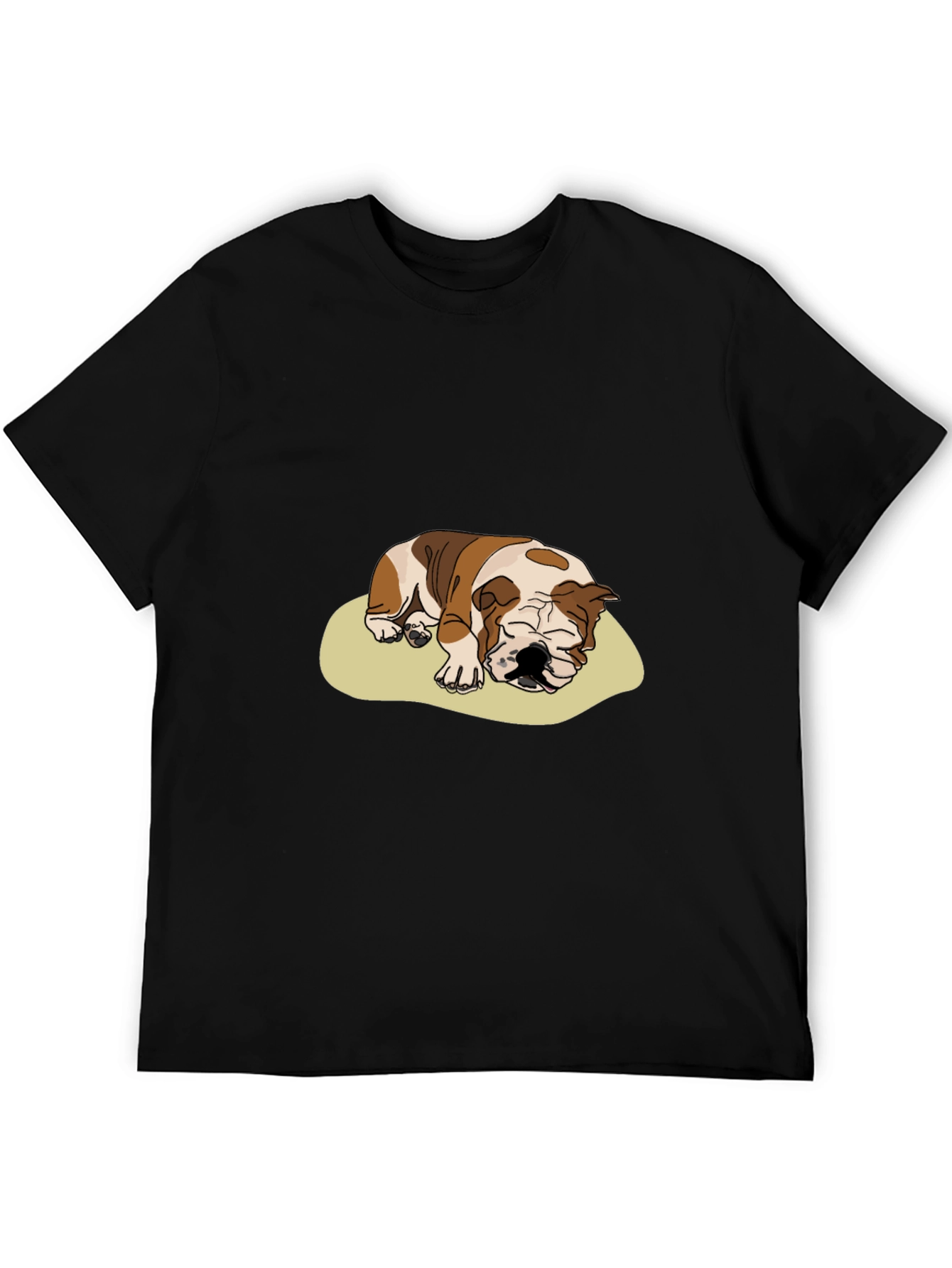 Bulldog Nap T-Shirt - Cute Dog Lover Tee