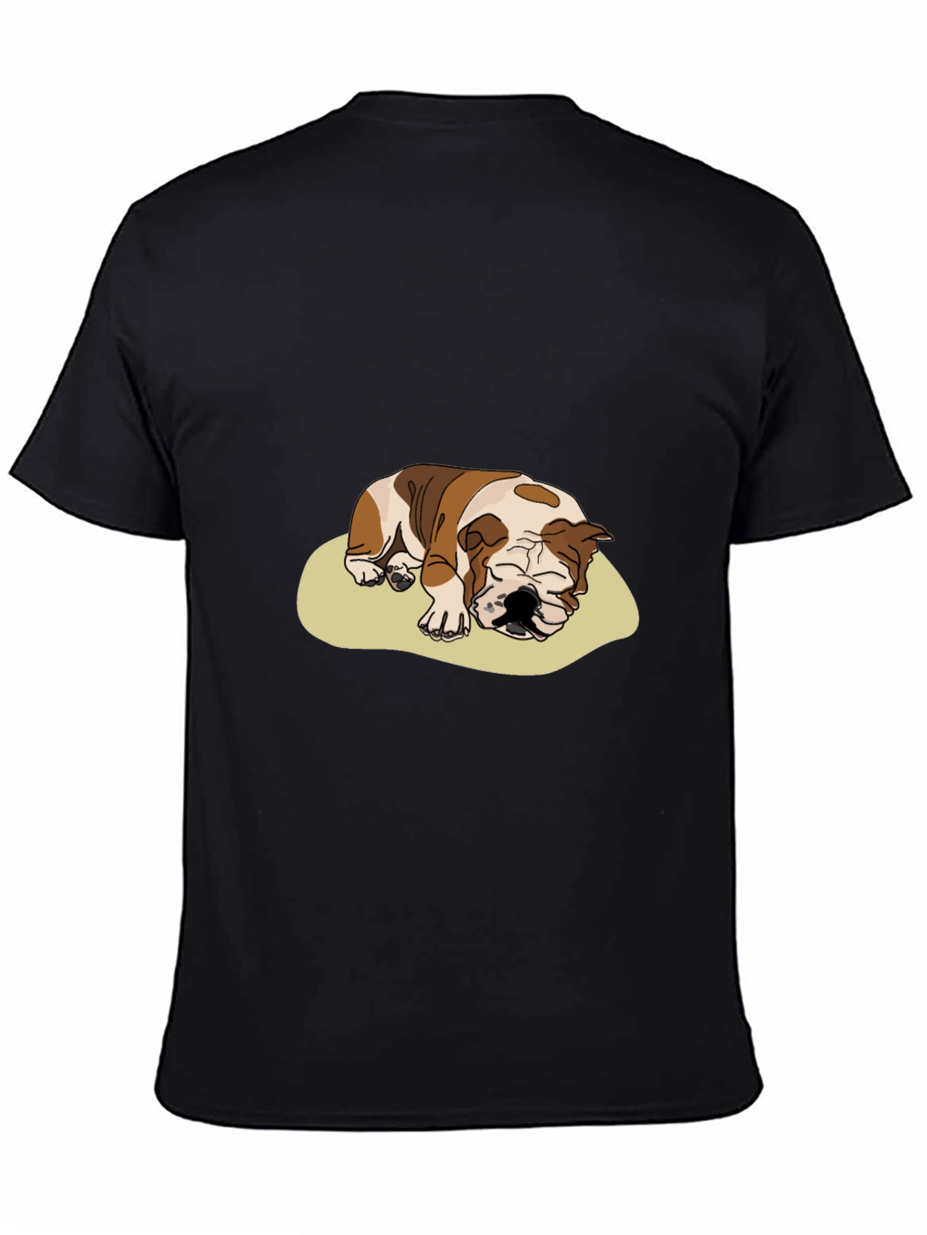 Bulldog Nap T-Shirt - Cute Dog Lover Tee