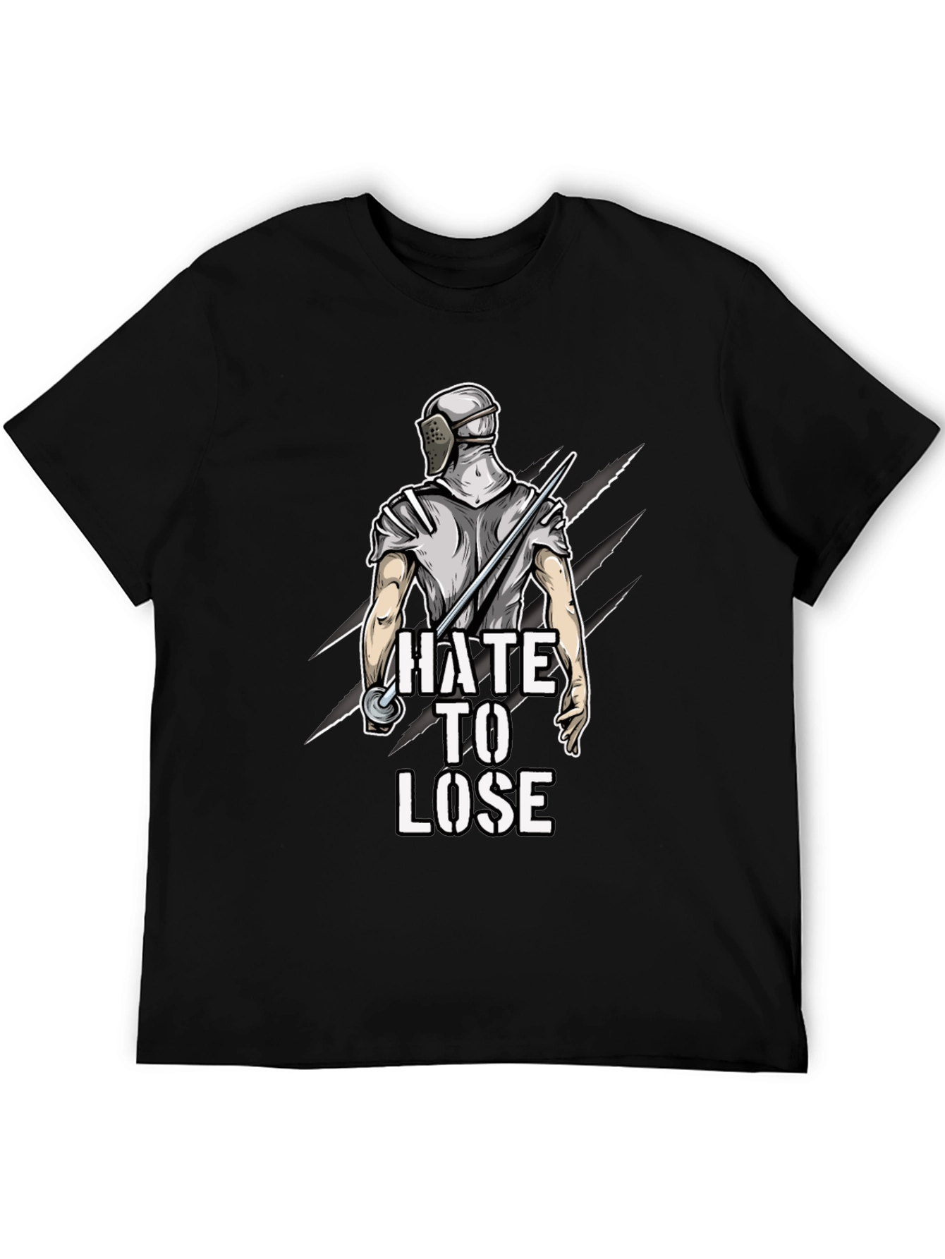 Hate to Lose Fencing T-Shirt
