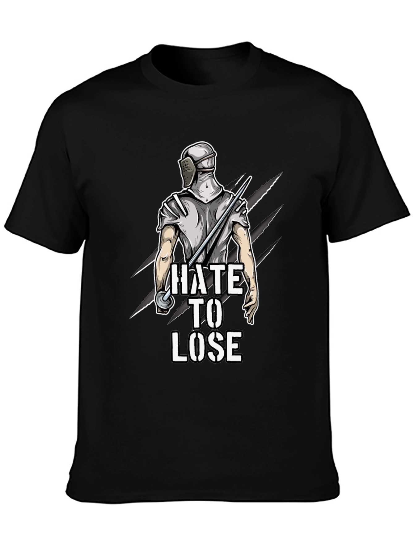 Hate to Lose Fencing T-Shirt