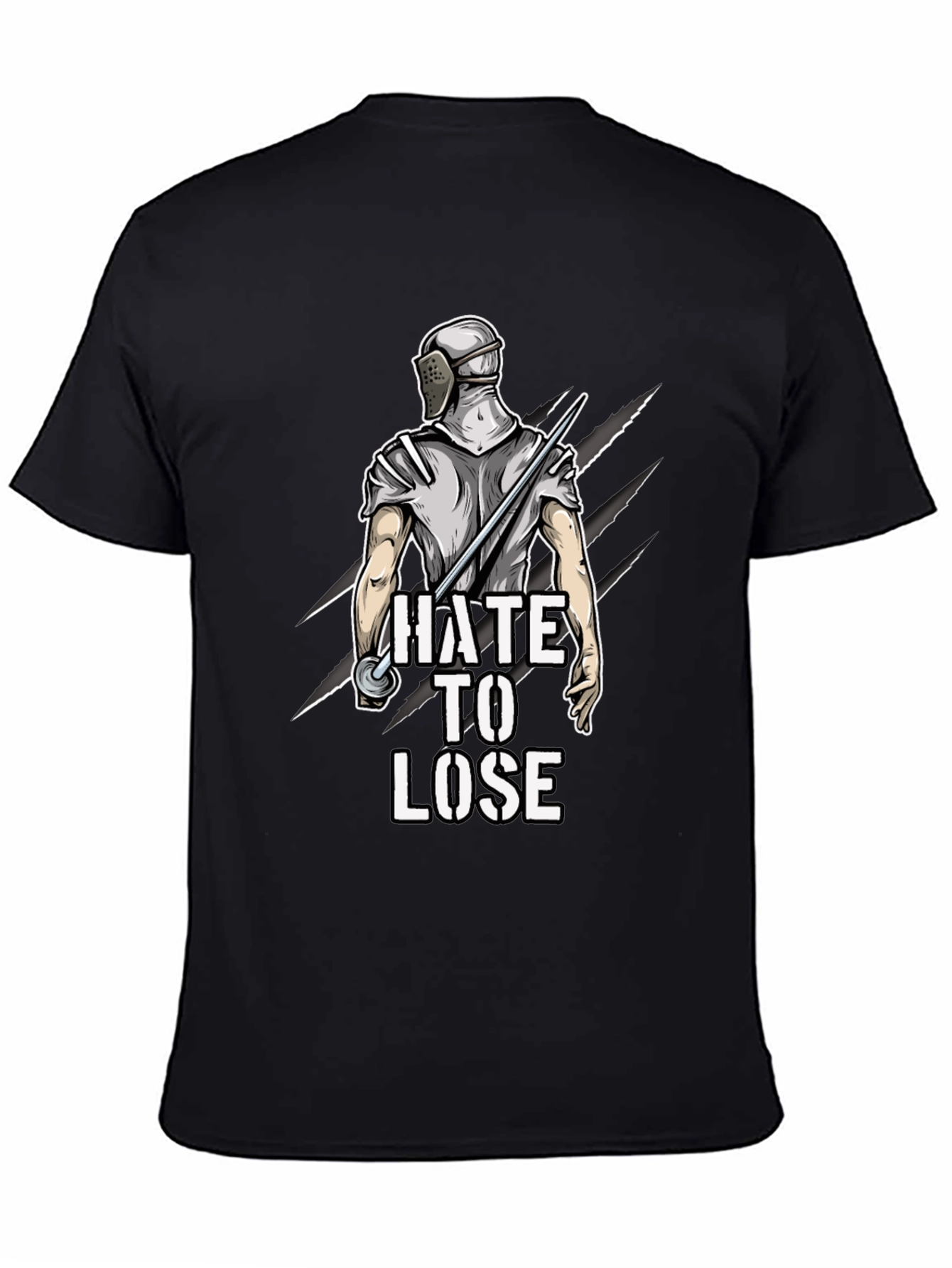 Hate to Lose Fencing T-Shirt