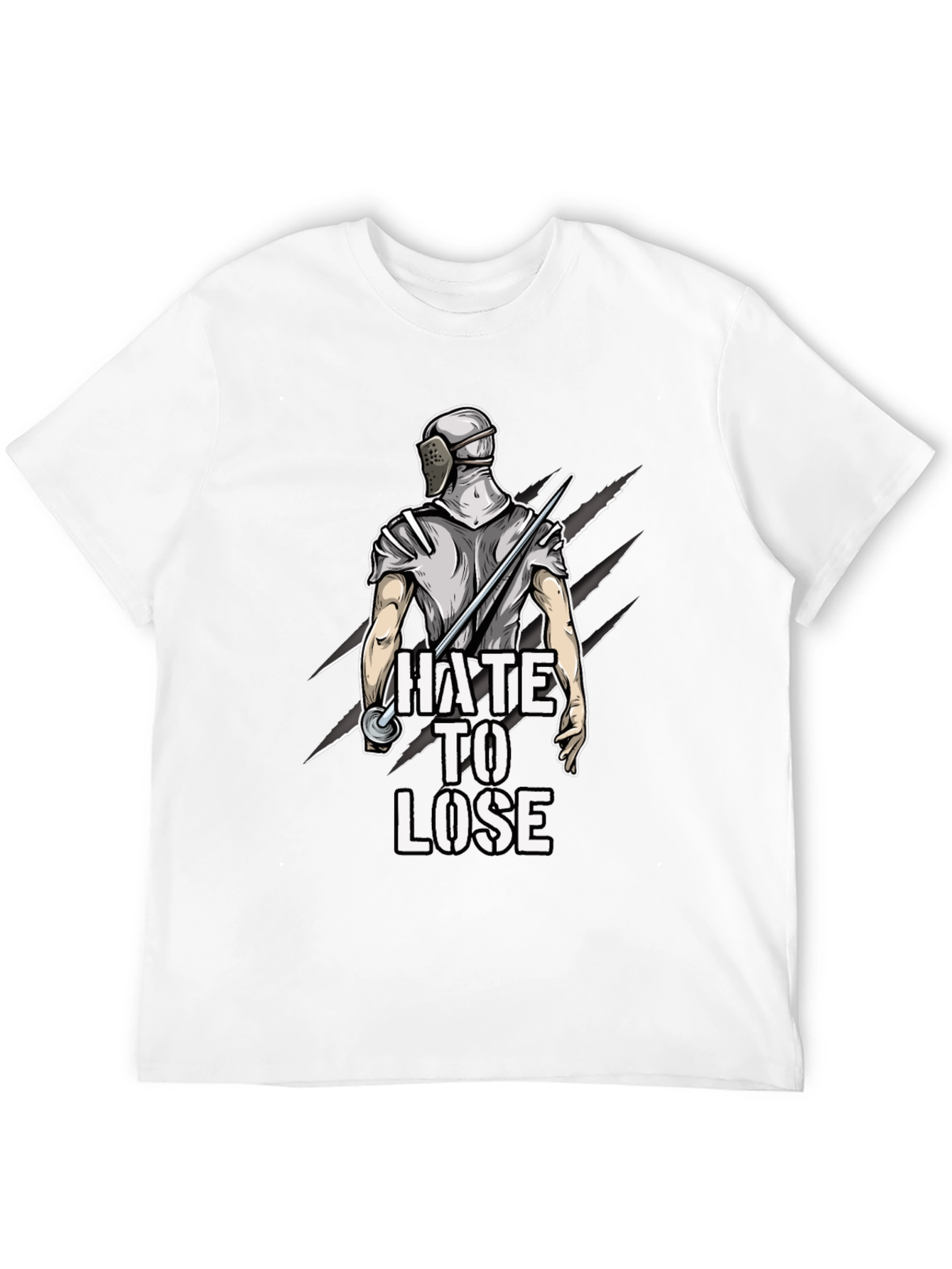Hate to Lose Fencing T-Shirt