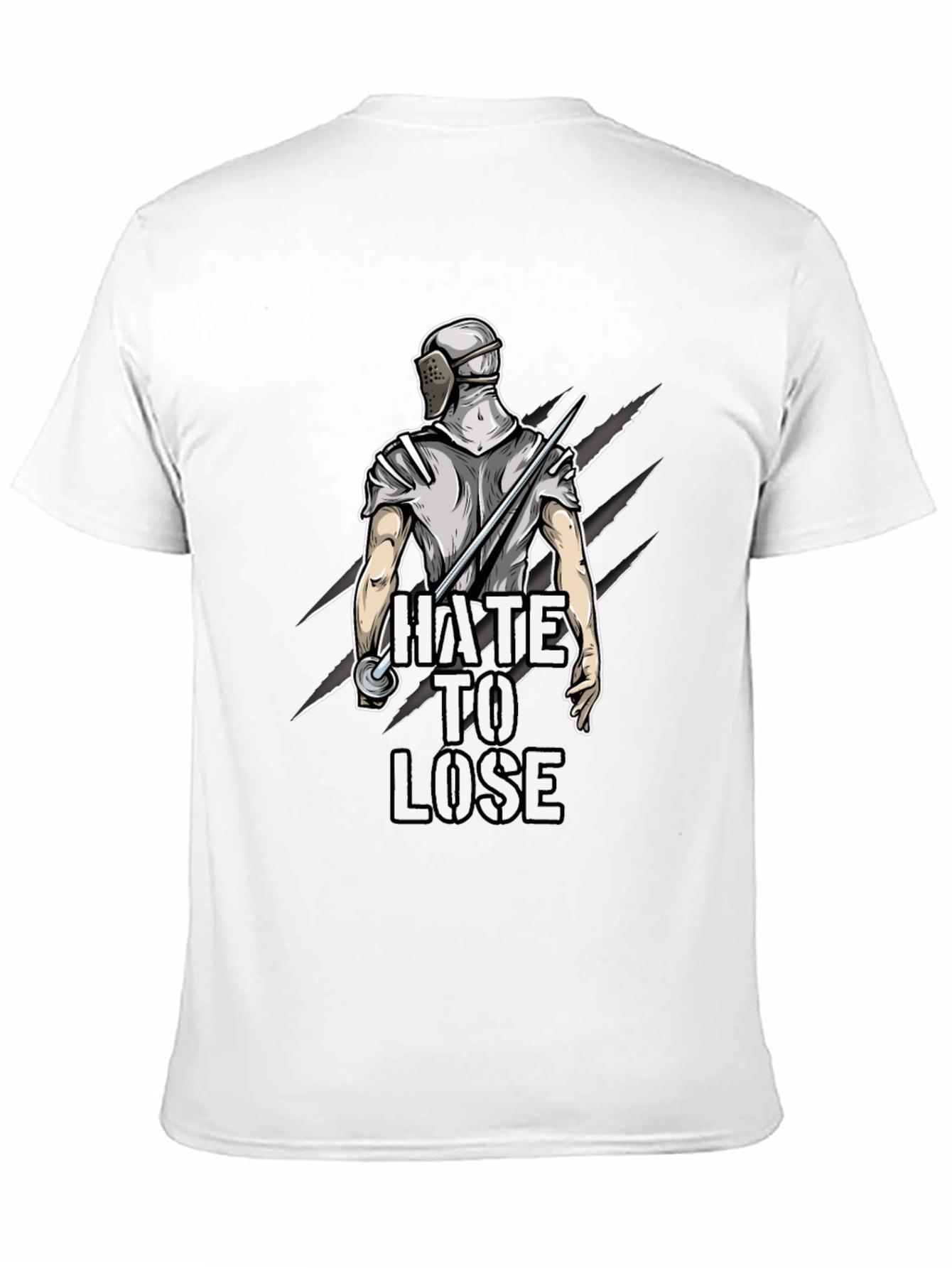 Hate to Lose Fencing T-Shirt