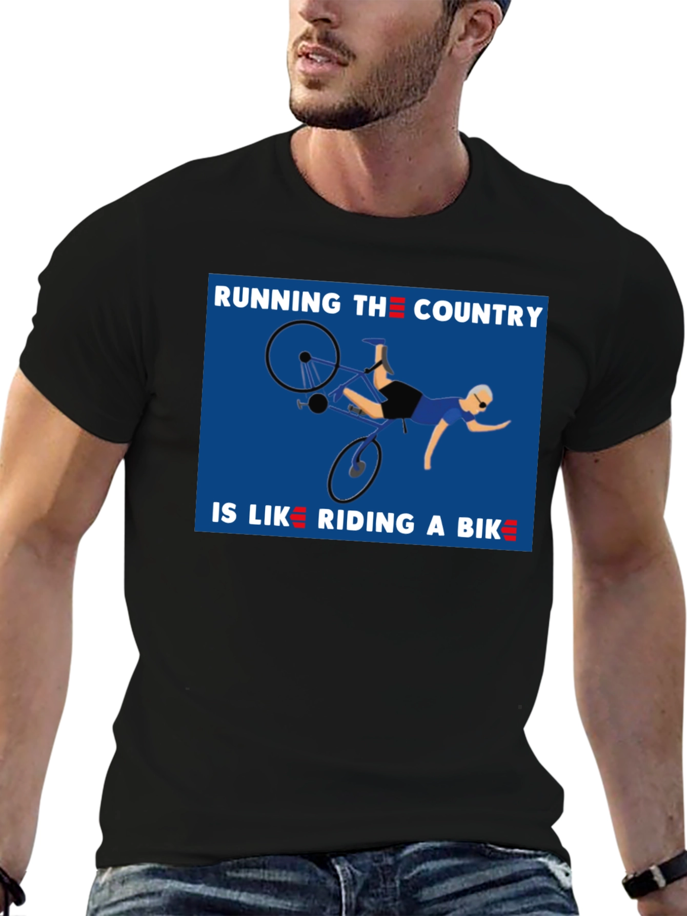 Running the Country is Like Riding a Bike T-Shirt