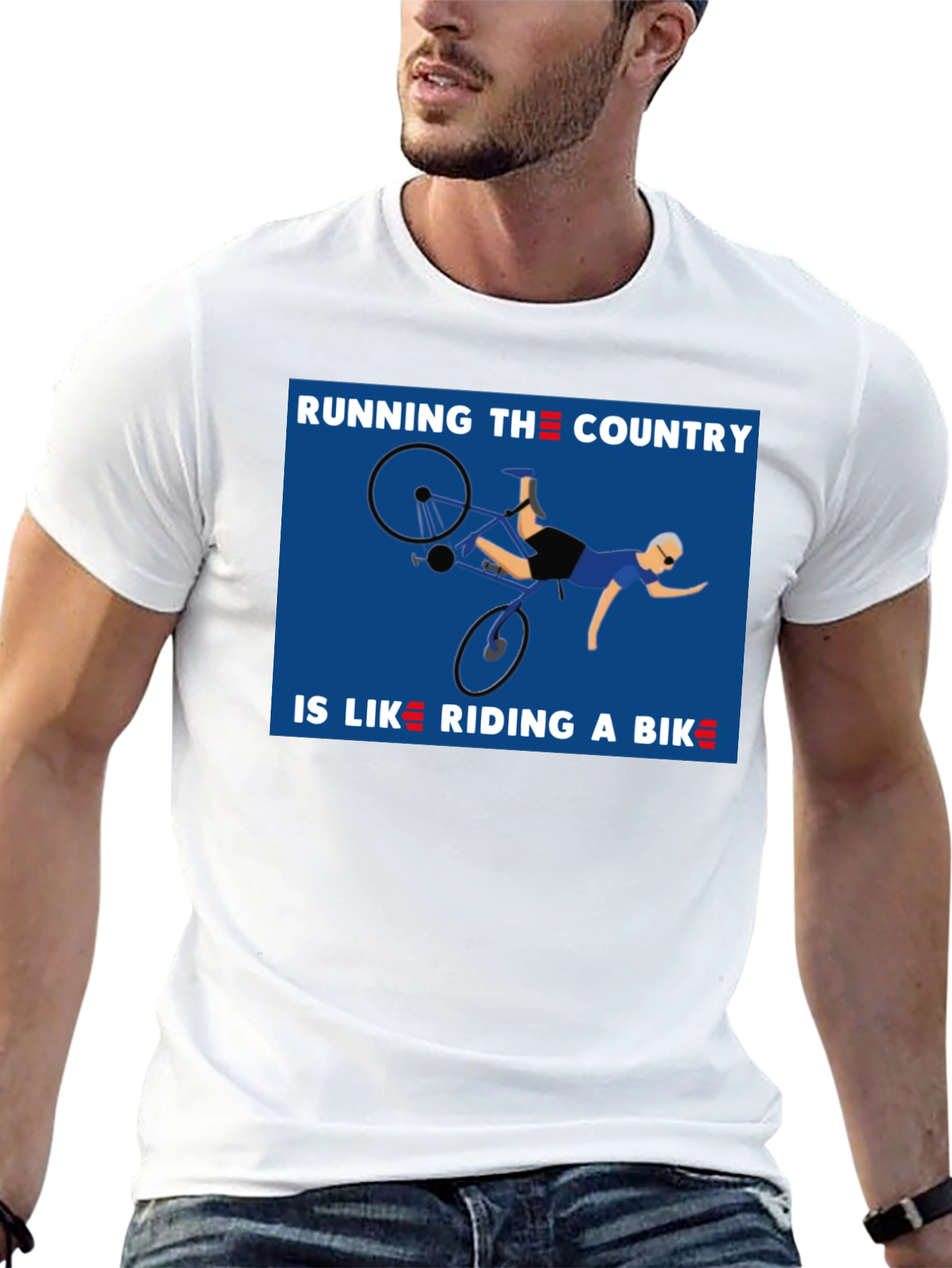 Running the Country is Like Riding a Bike T-Shirt