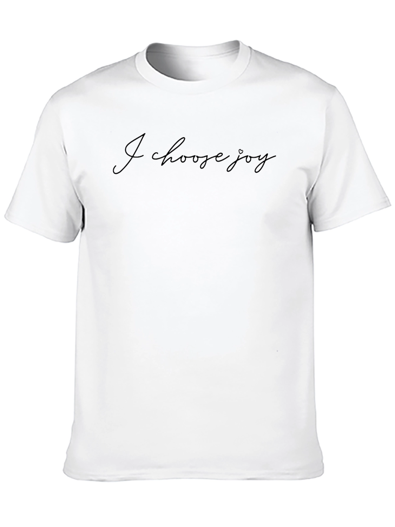 I Choose Joy Black Graphic Tee