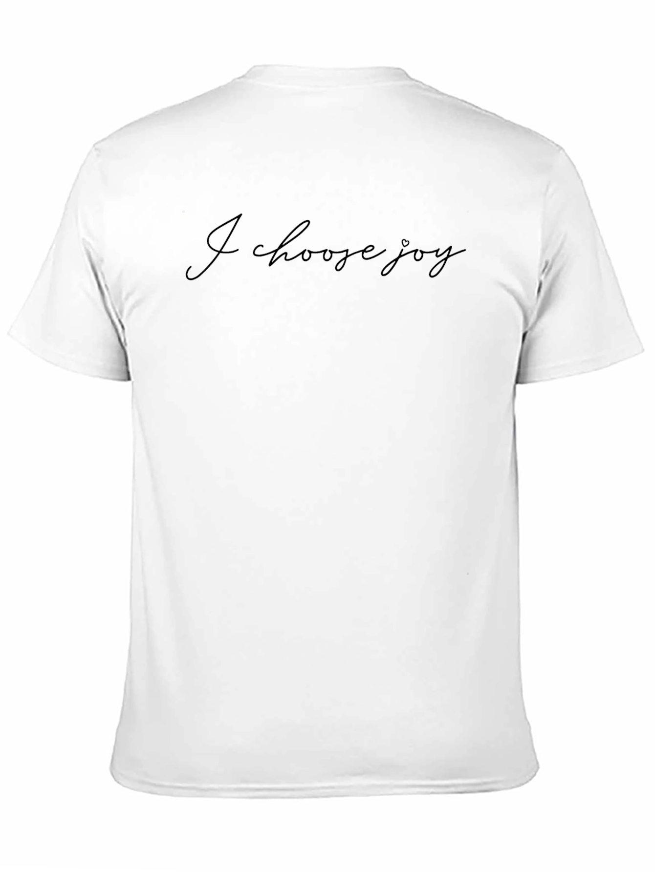 I Choose Joy Black Graphic Tee
