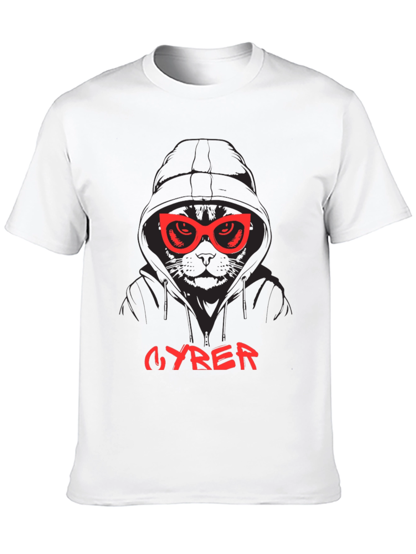 CYRER Cat Hoodie T-Shirt