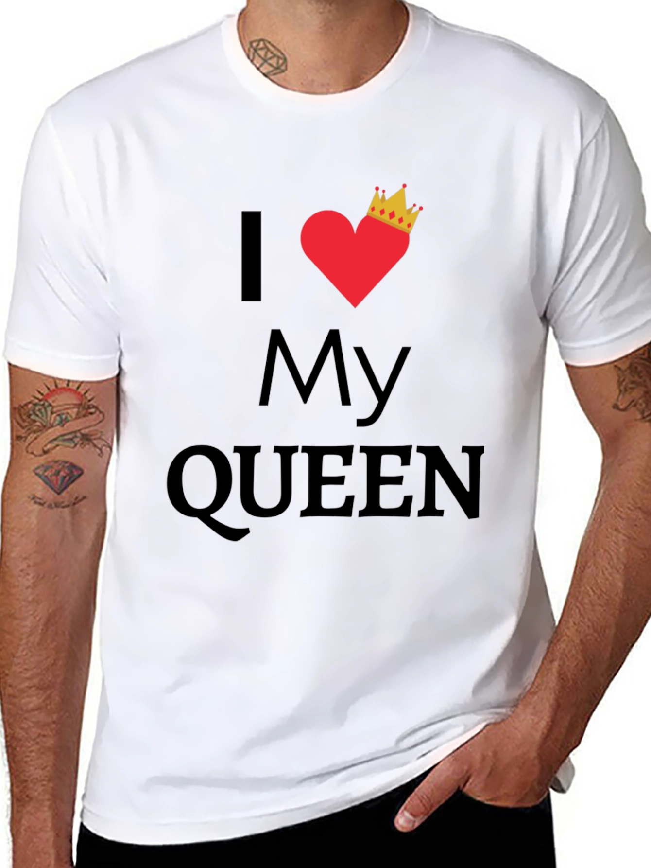 I Heart My Queen Graphic T-Shirt