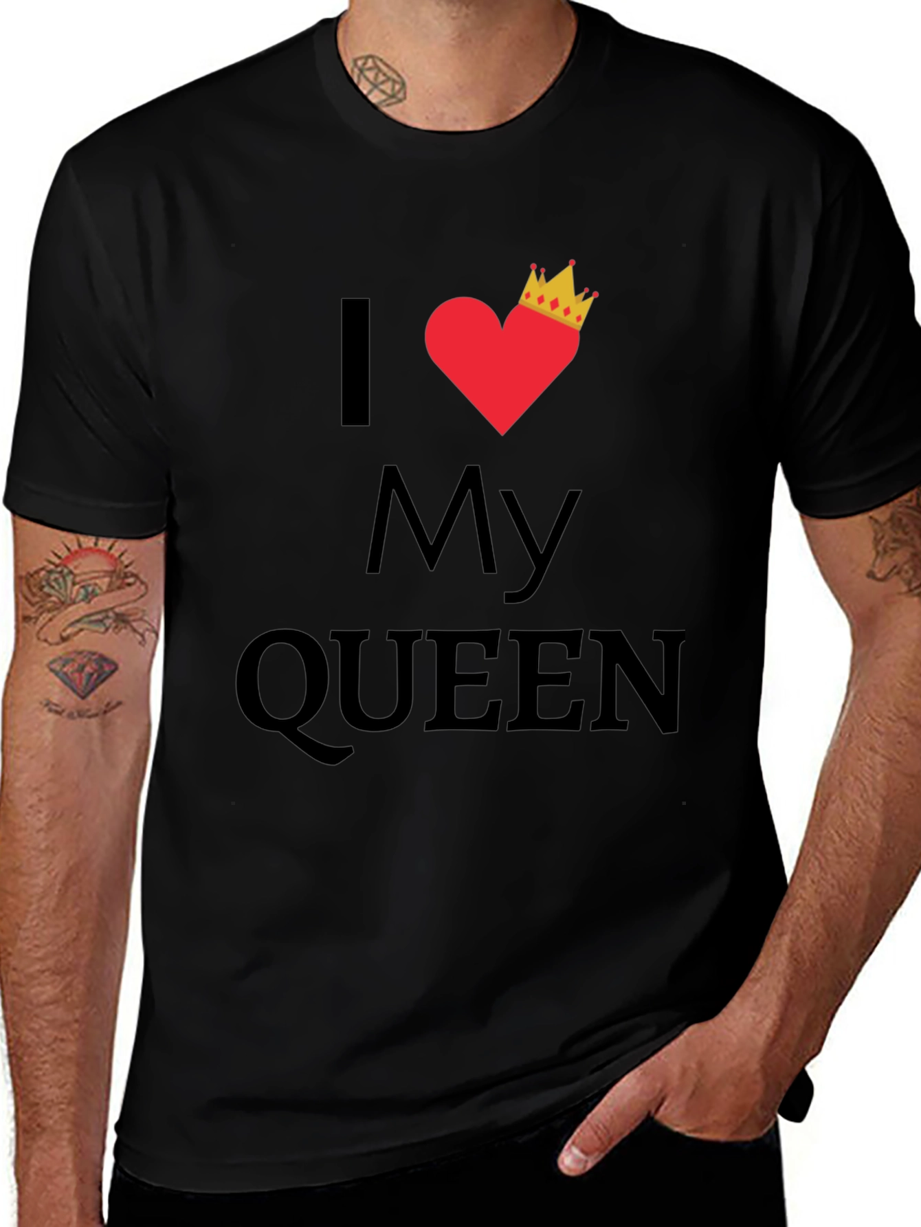 I Heart My Queen Graphic T-Shirt