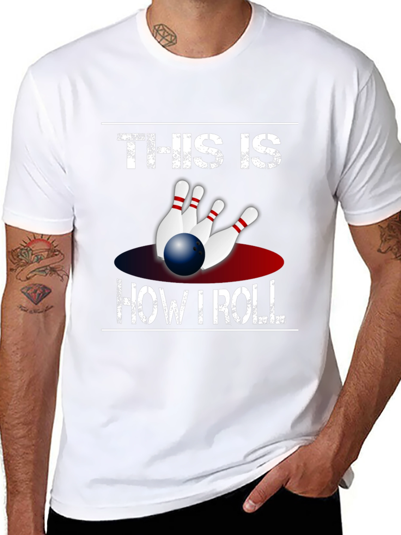 Bowling T-Shirt - This Is How I Roll Tee