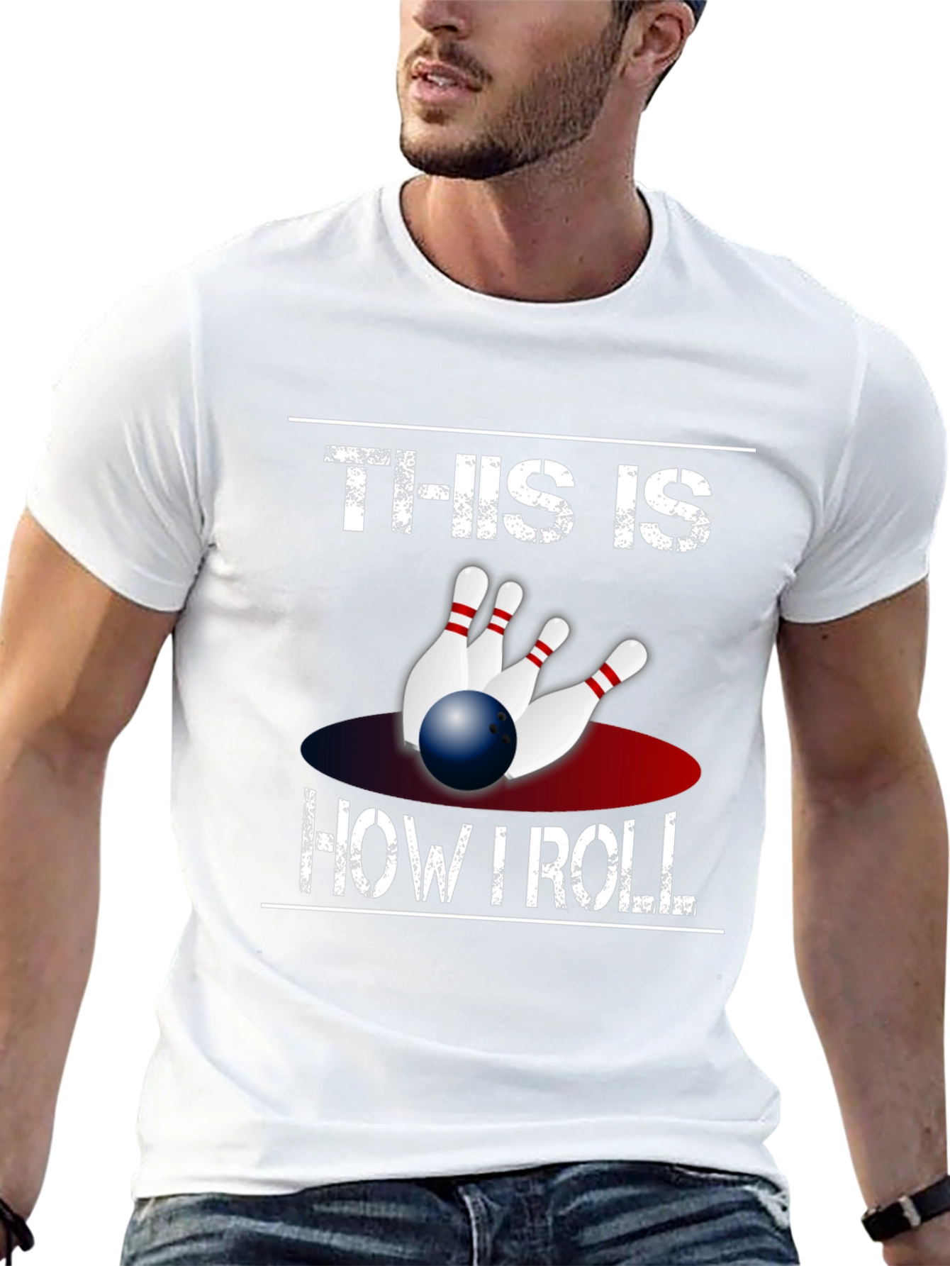 Bowling T-Shirt - This Is How I Roll Tee