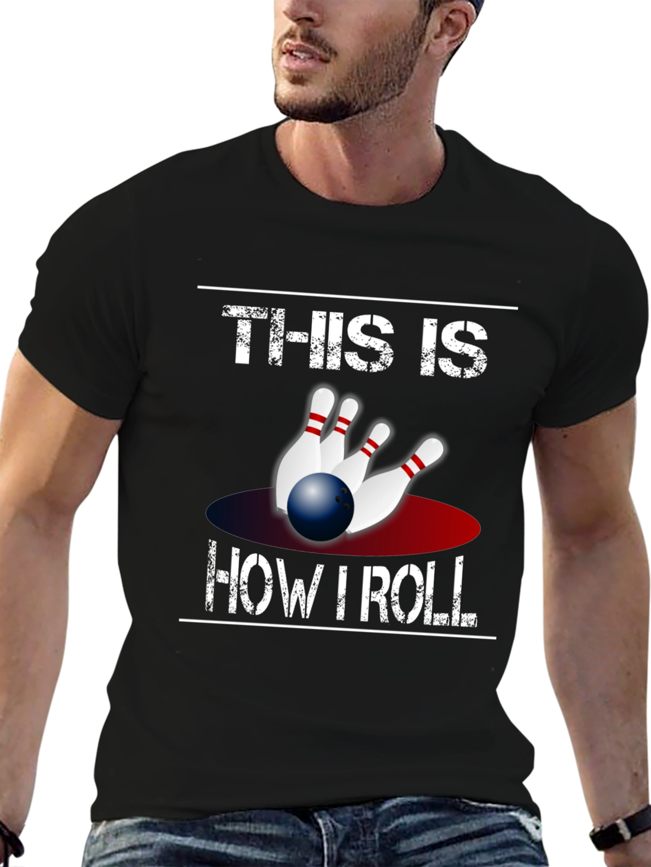 Bowling T-Shirt - This Is How I Roll Tee